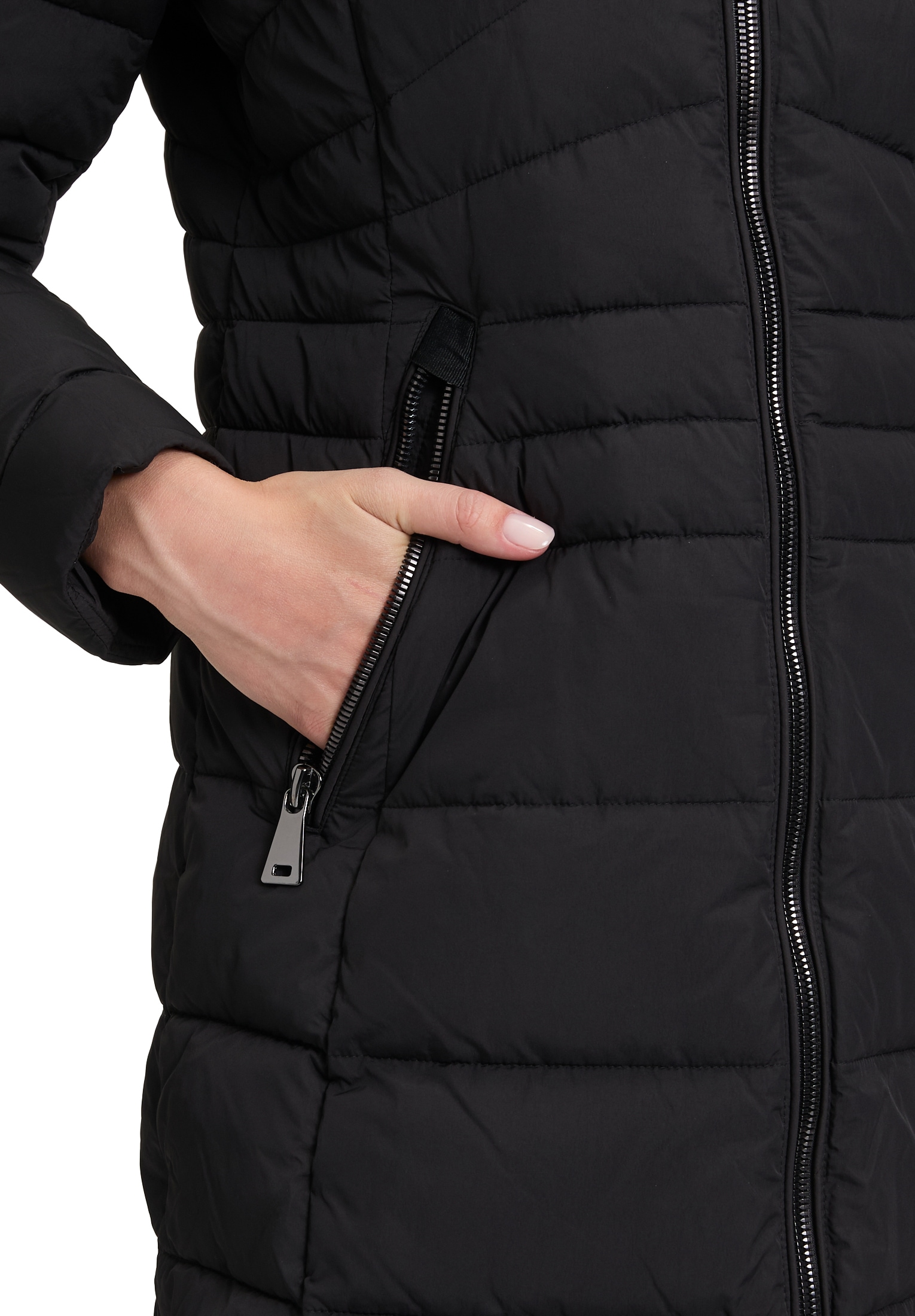 Gil Bret Steppjacke mit Kapuze Winterjacke mit Kapuze und Reissverschluss