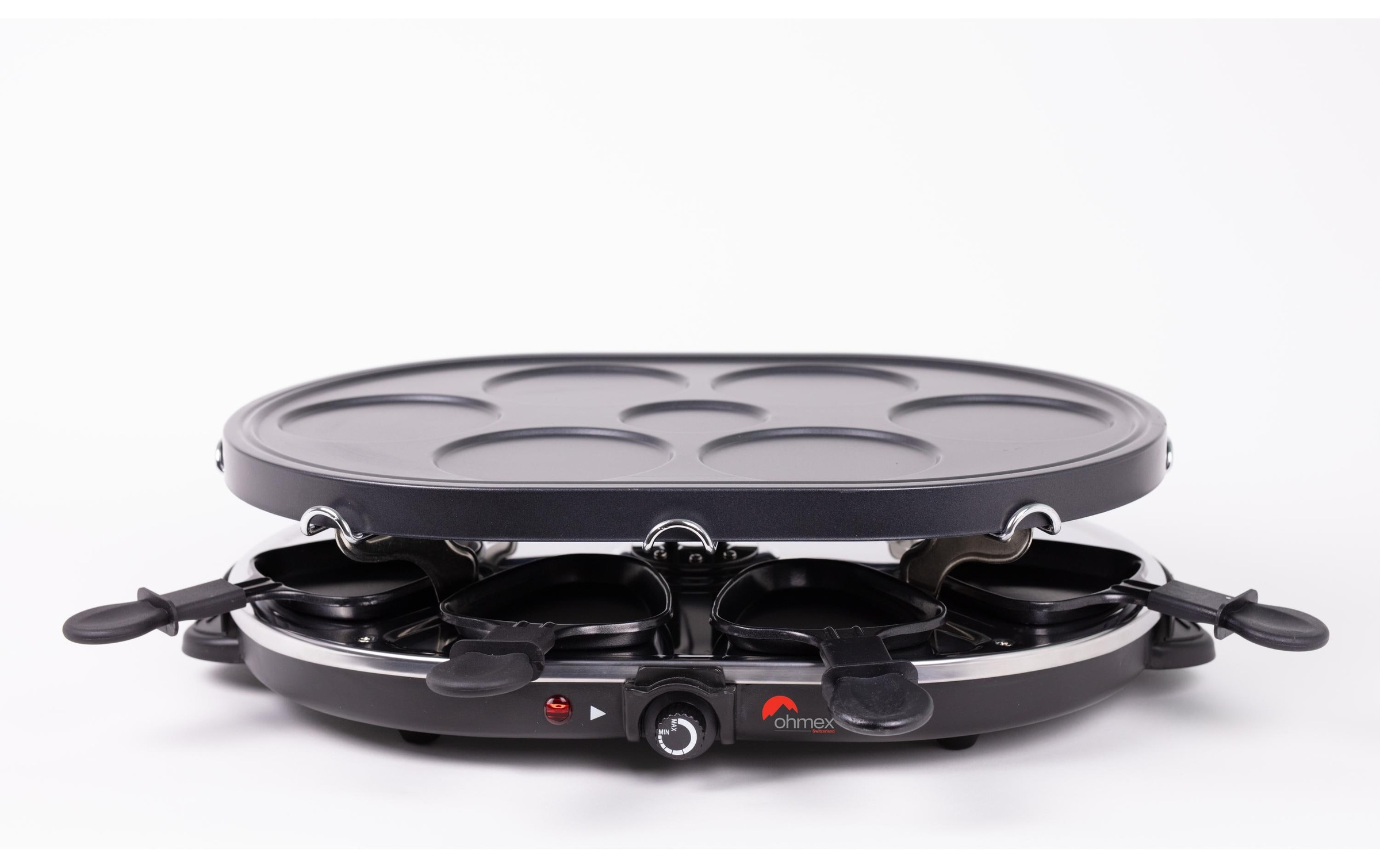 ohmex Raclette »/ Crêpes / Grill OHM-GRIL-4004 8 Personen« 1.200 W