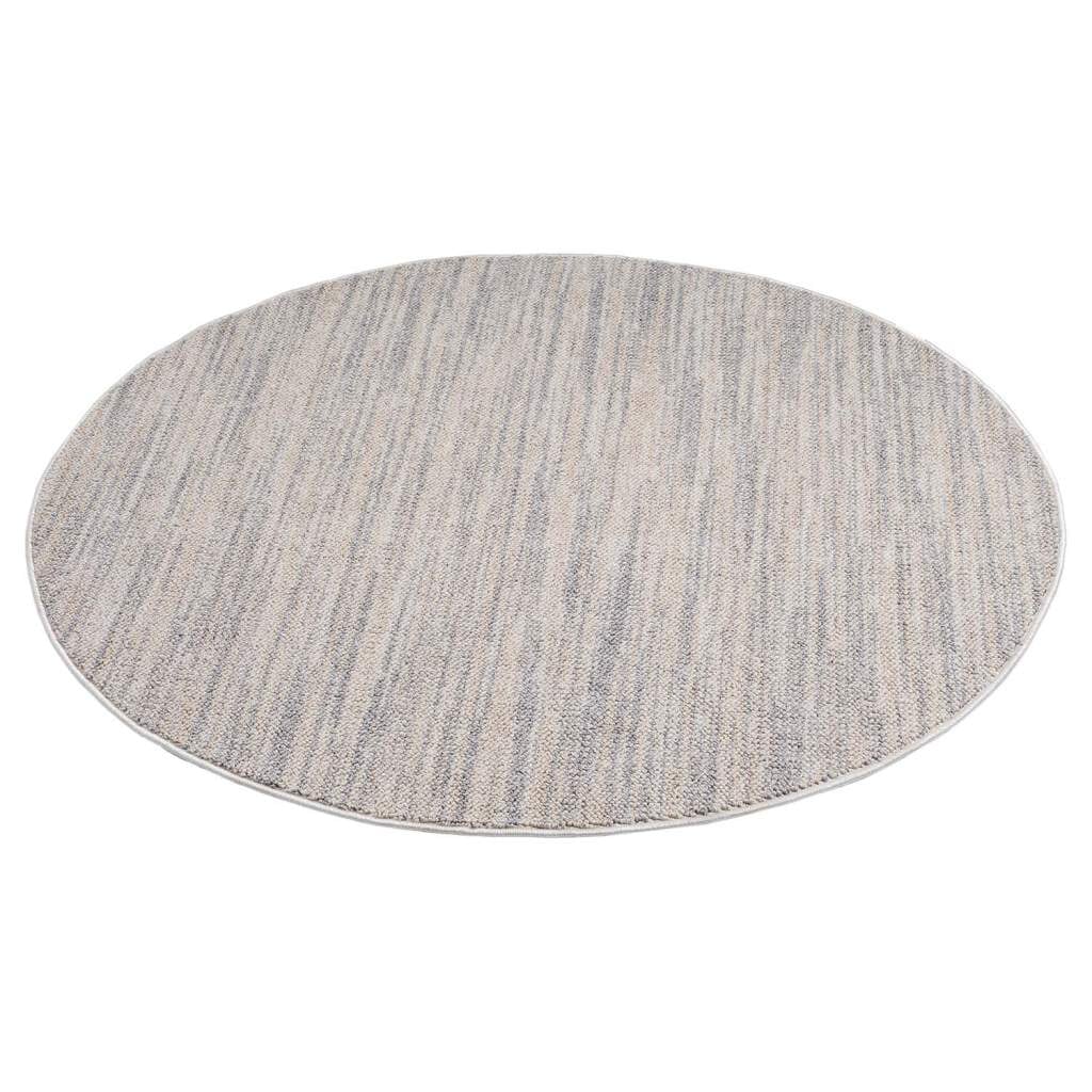 Carpet City Teppich »CLASICO 0052«, rund, 11 mm Höhe, Kurzflor, Hochtief-Muster, Boho, Wohnzimmer