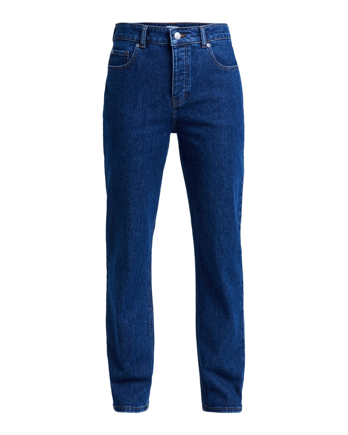 Image of Roxy Straight-Jeans "Moonrise Long Mid Ocean Blue"