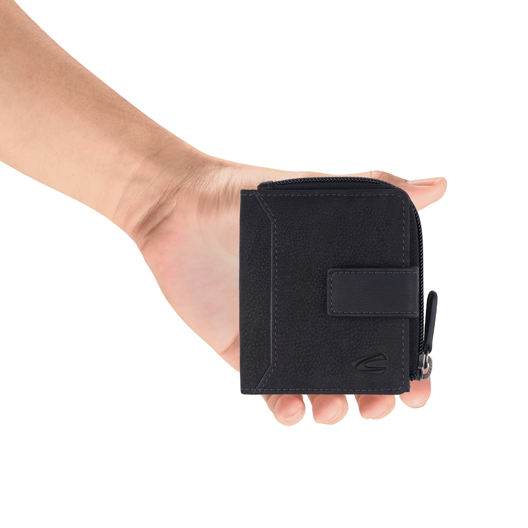 camel active Porte-monnaie »Ocean« aus wasserweisendem Echtleder, vielen Verstauoptionen und RFID-Schutz