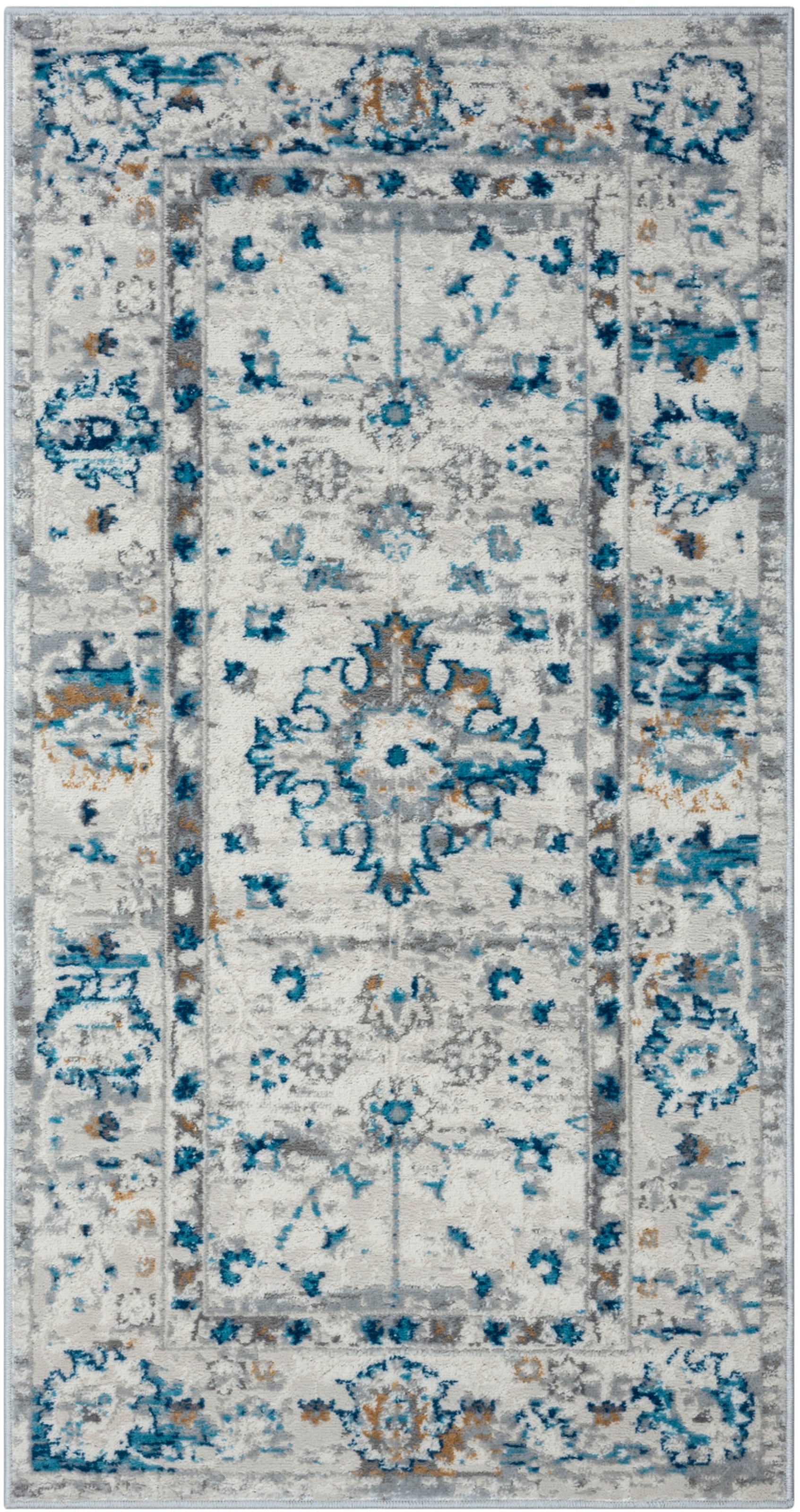 Myflair Möbel & Accessoires Teppich »My Heriz 3« rechteckig 8 mm Höhe Kurzflor, klassisches Orient Design, besonders weich durch Microfaser