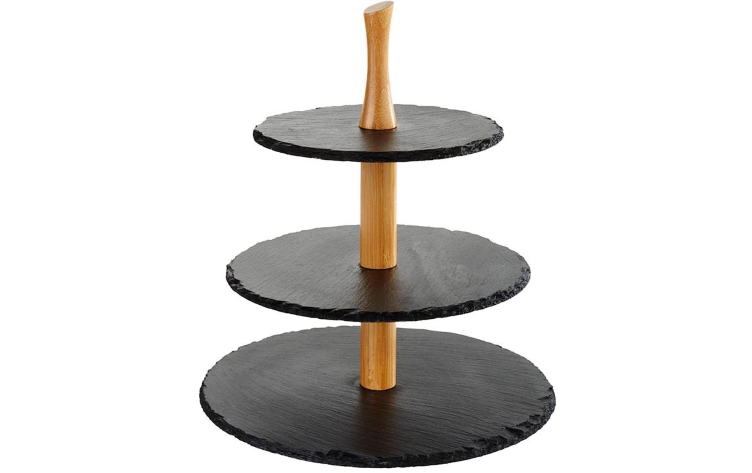APS Etagere »3-stufige Etagere« mit Holzständer, 3-stöckig