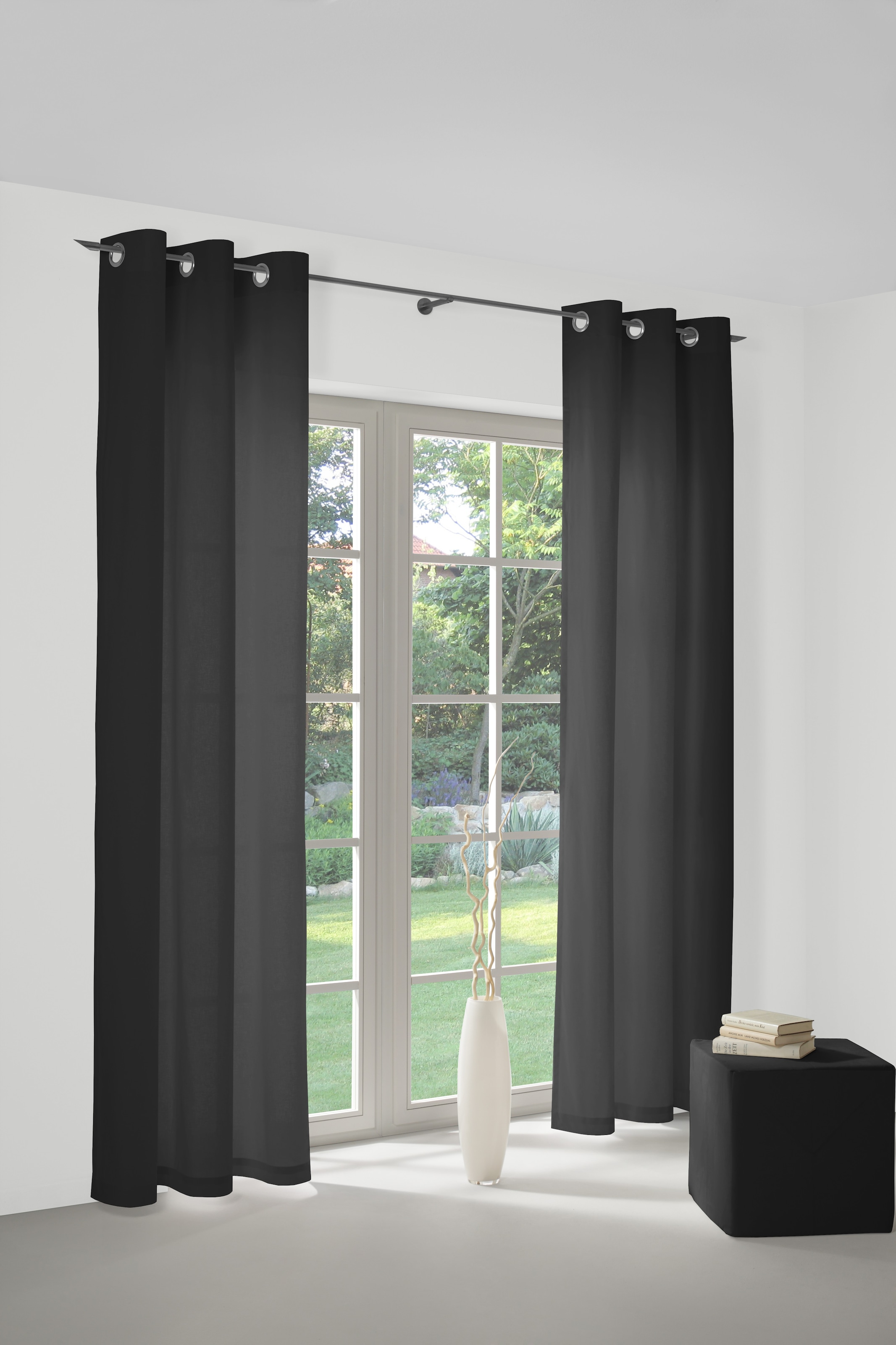 Wirth Vorhang »Dim out« Ösen 1 Stk. tlg.