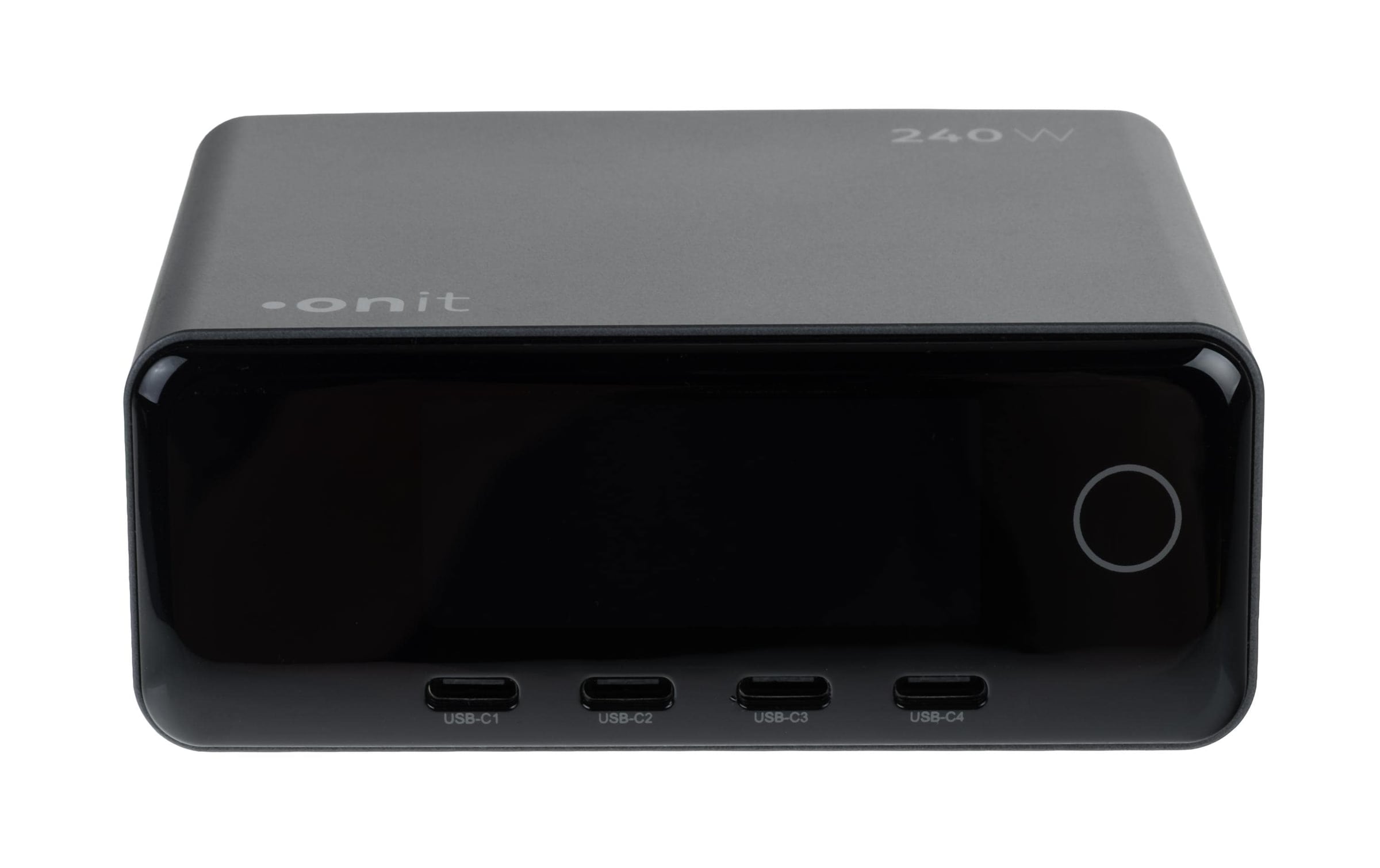 onit Station de charge »Desktop 4C2A 240 W GaN« Chargeur de bureau puissant avec six ports USB