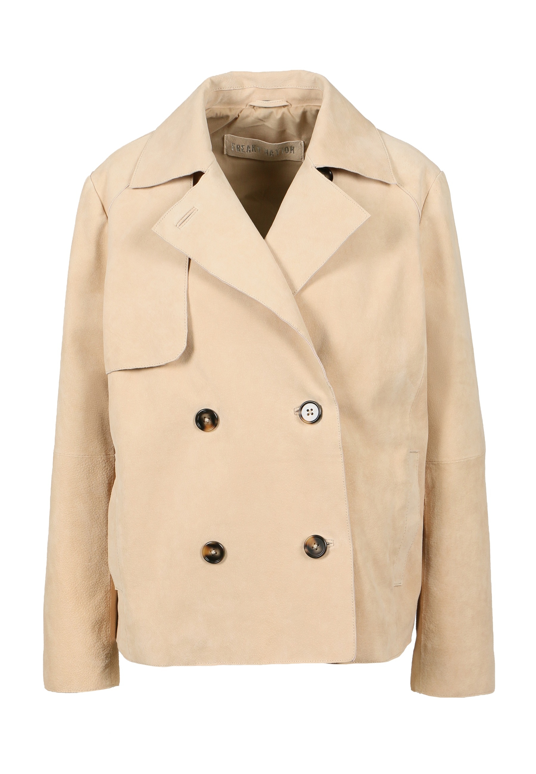 Freaky Nation Veste en cuir »Lederjacke-FN«
