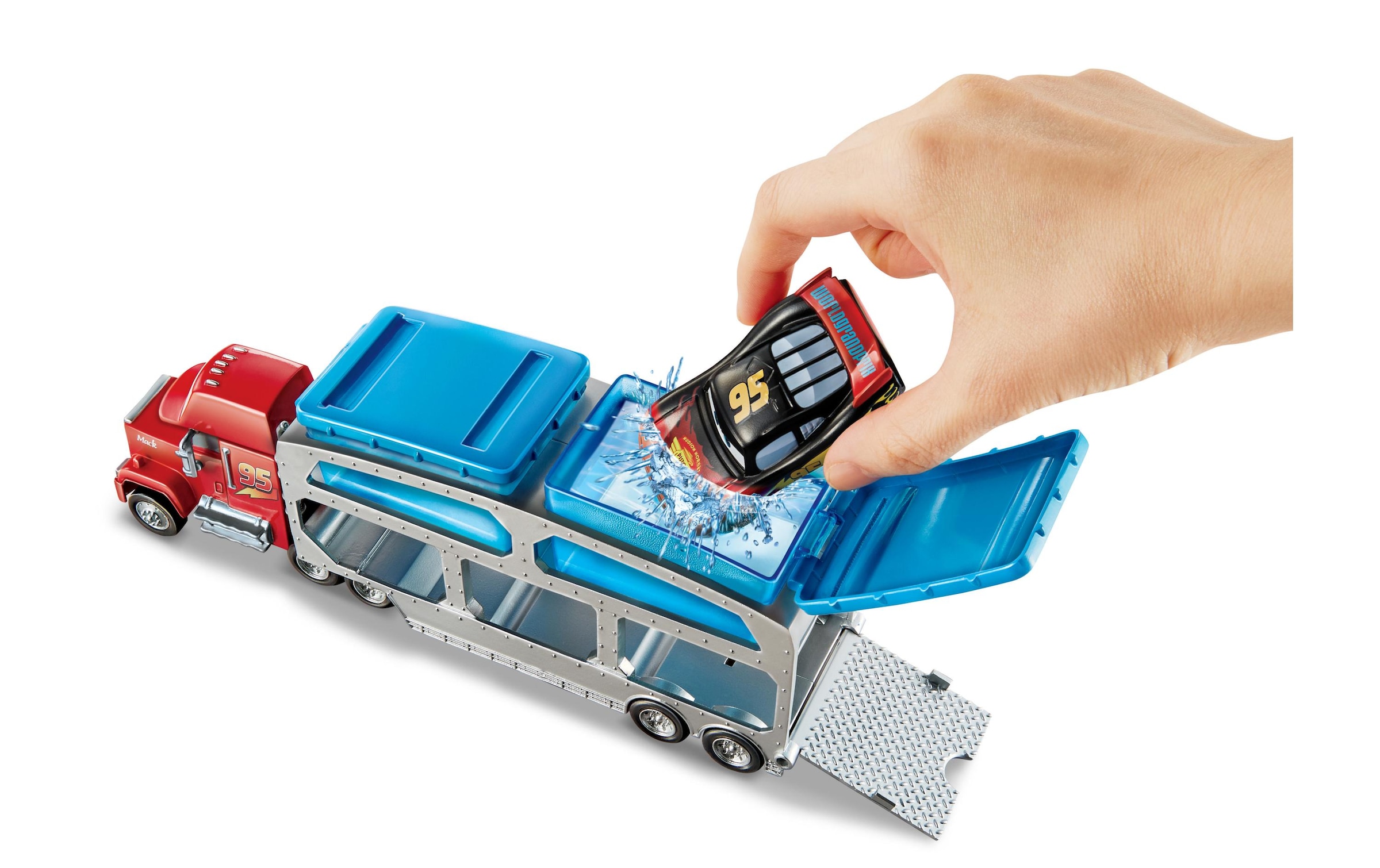 Mattel® Spielzeug-LKW »Cars Macks Farbwechsel-Station«