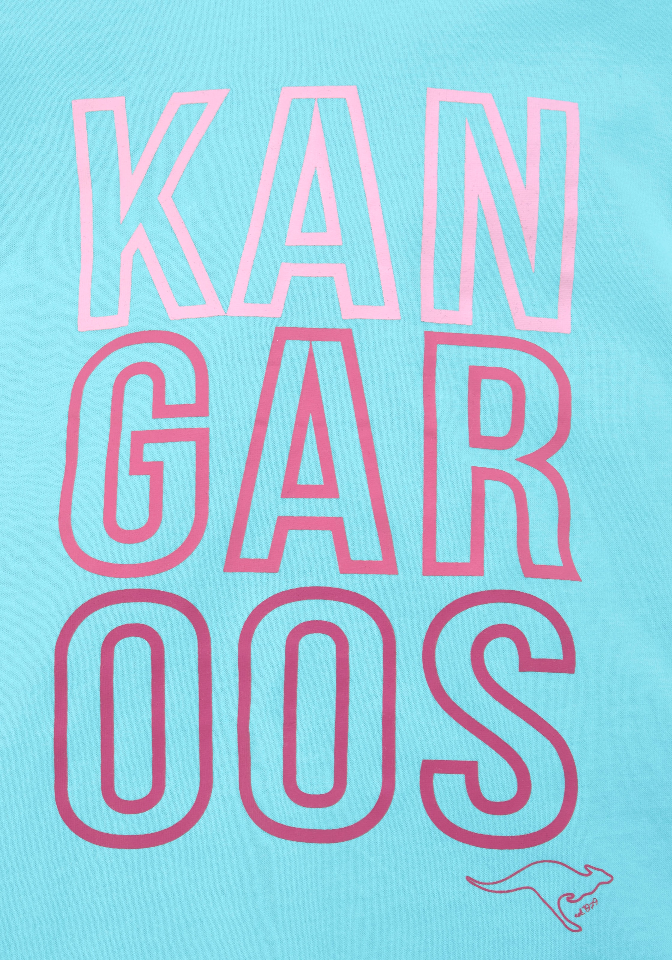 KangaROOS Langarmshirt, leicht taillierte Form