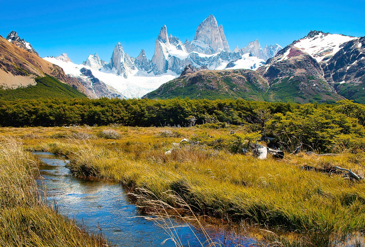 Image of Papermoon Fototapete "Berge in Patagonien"