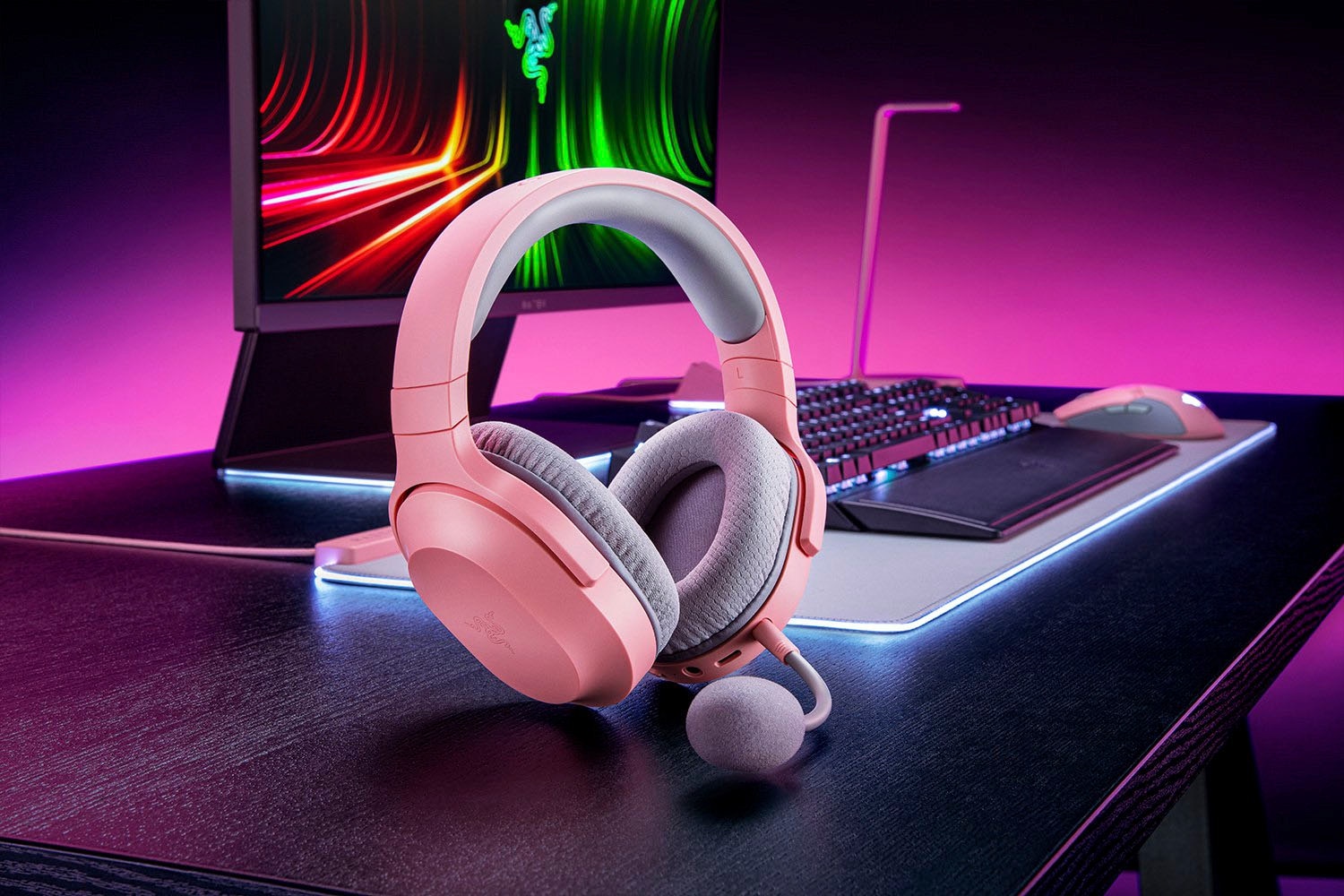 RAZER Kopfhörer »Barracuda X« Bluetooth Freisprechfunktion | Mikrofon abnehmbar | Rauschunterdrückung | integrierte Steuerung für Anrufe und Musik