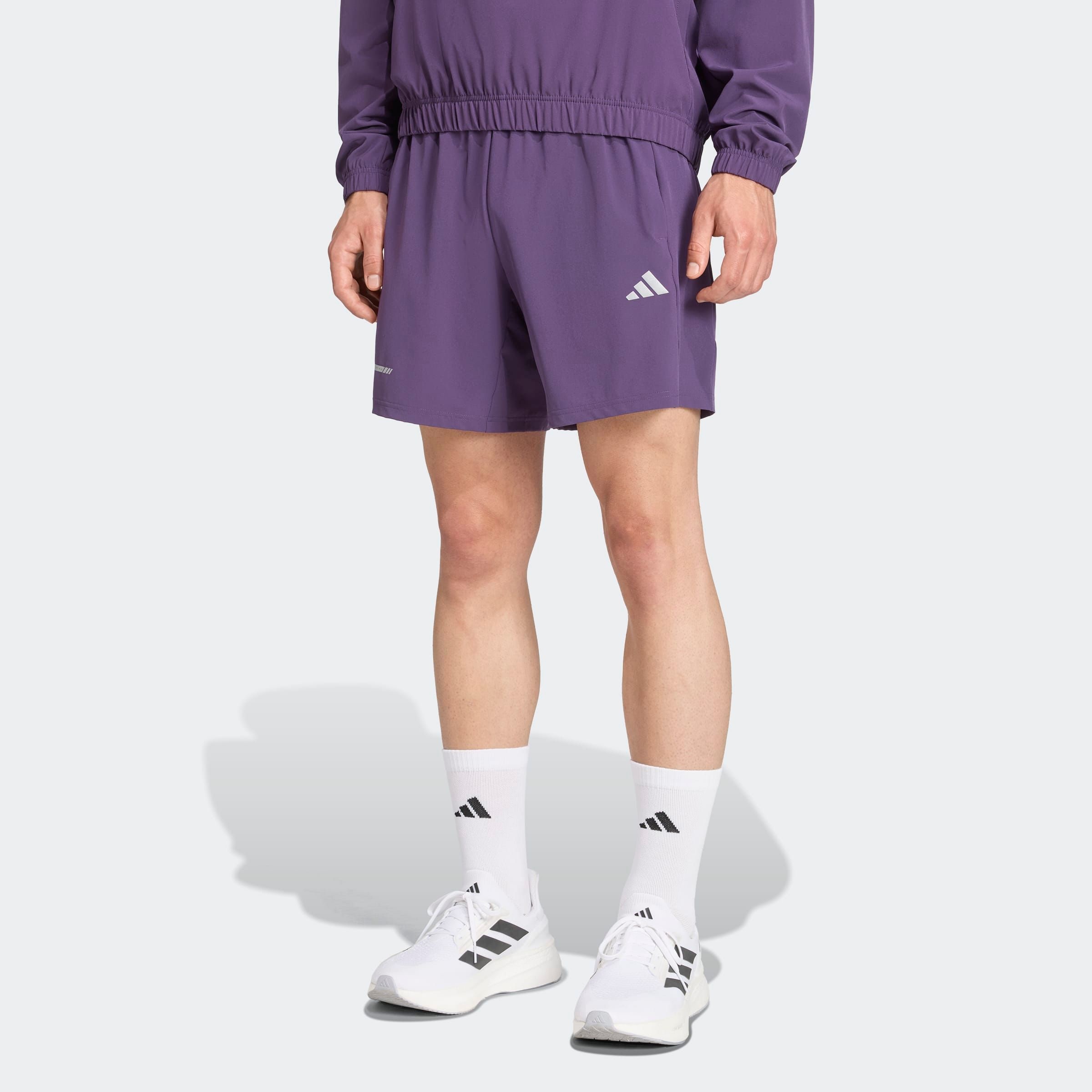 Image of adidas Performance Shorts "TRAINING ESSENTIALS HOLIDAY PACK" für Fitness und Training, mit Metallic-Optik, schnelltrocknend