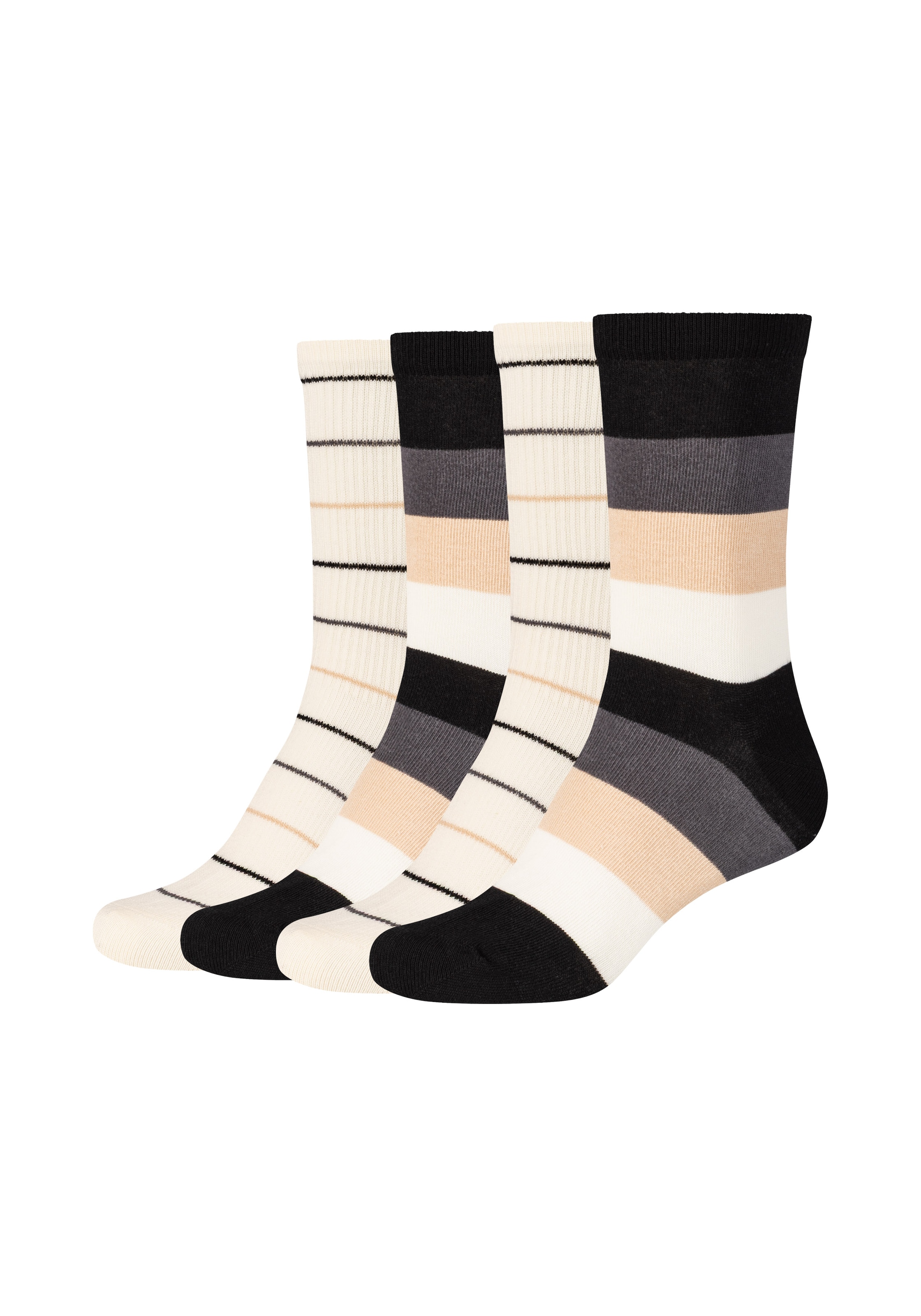 Image of s.Oliver Socken mit geripptem Bündchen, verstärkte Ferse und Spitze, aus Baumwolle
