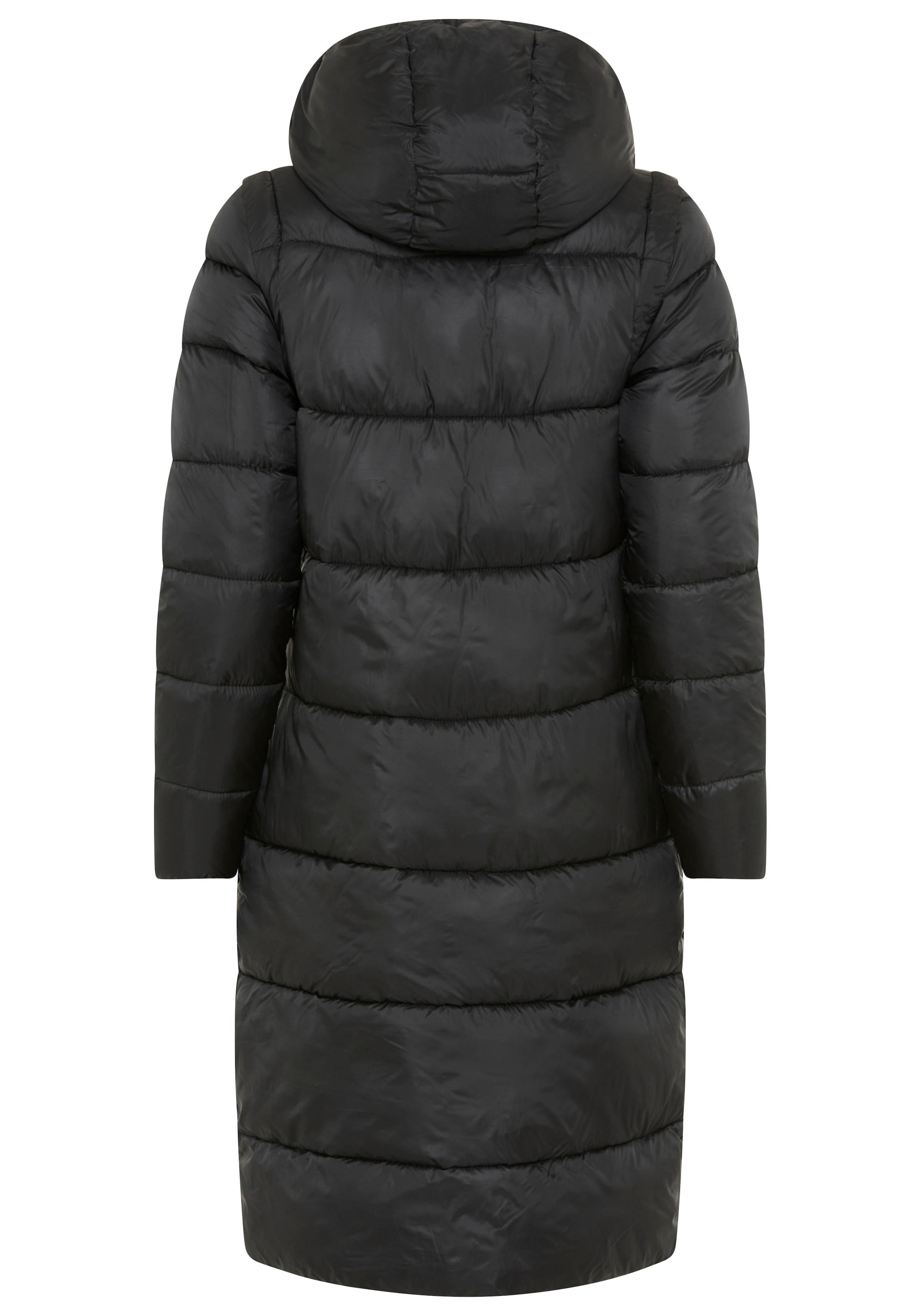 Tamaris Manteau matelassé mit abnehmbaren Ärmeln und Kapuze - auch tragbar als Weste