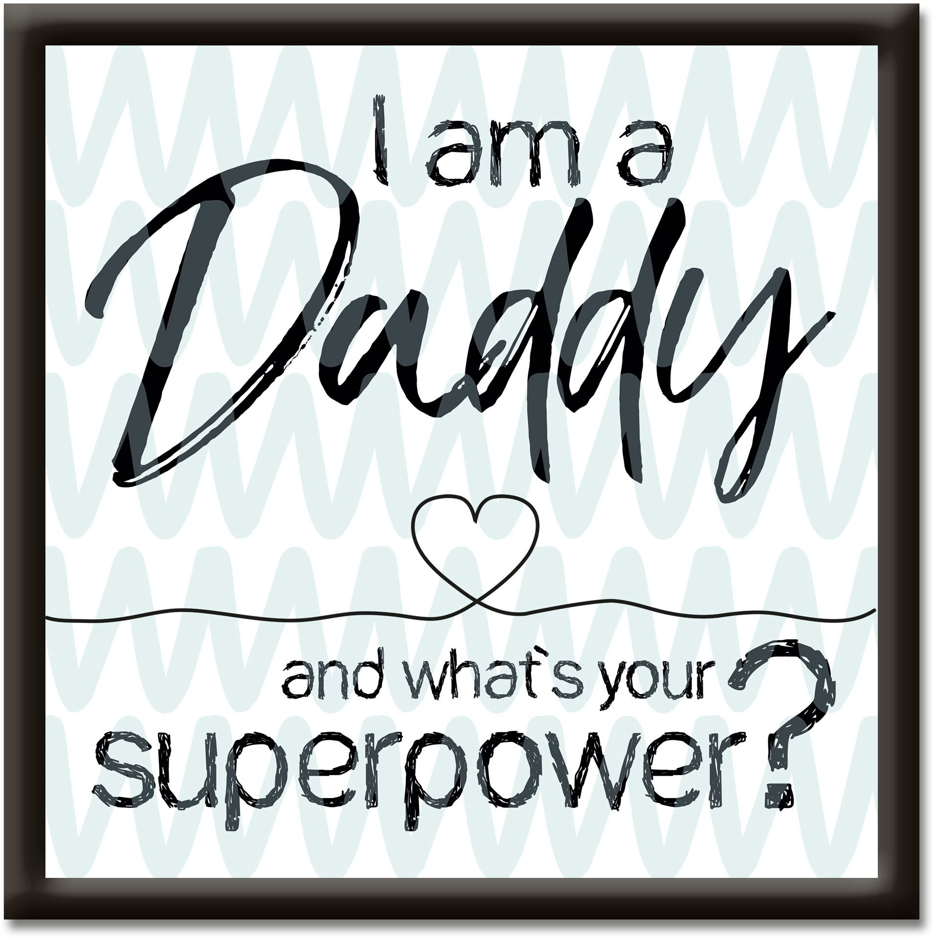 Image of Artland Wandbild »Papa superpower«, Sprüche & Texte, (1 St.) bei Ackermann Versand Schweiz