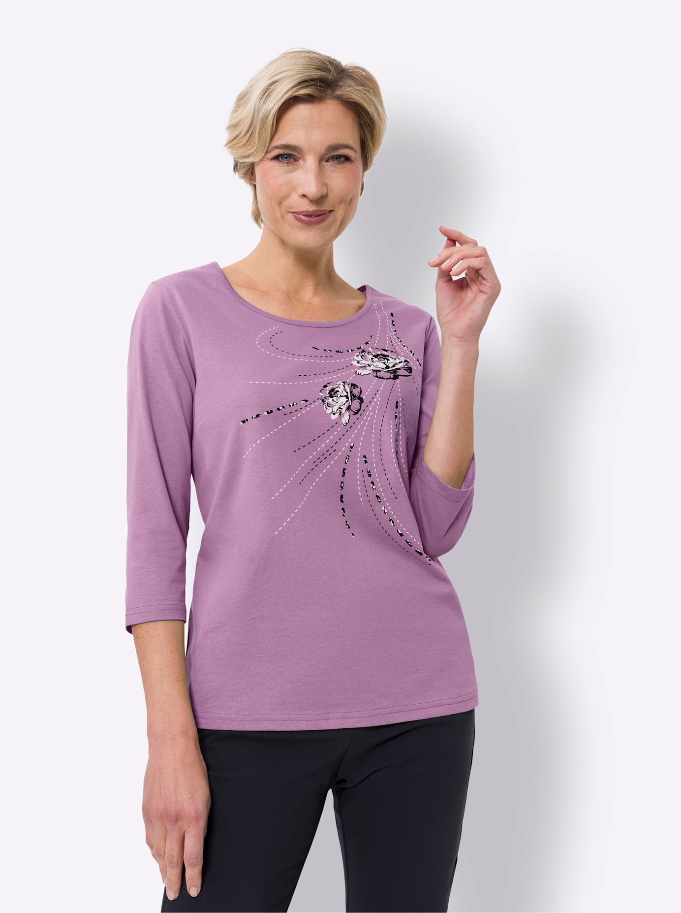 Image of Classic Basics T-Shirt "3/4-Arm-Shirt" 1 Stk.