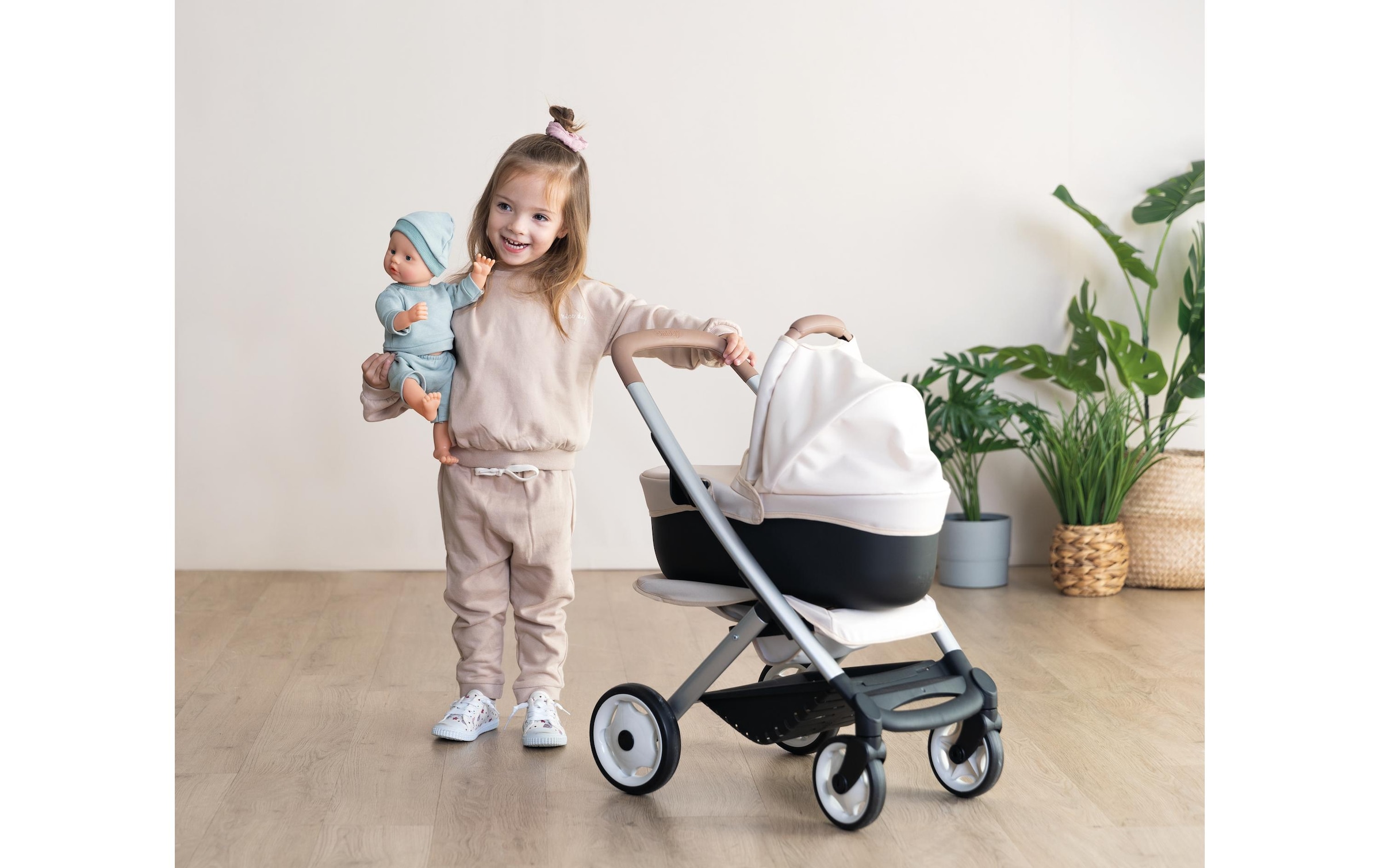Smoby Poussette de poupée combinée »Maxi-Cosi Puppenwagen 3-in-1« fabriqué en Europe
