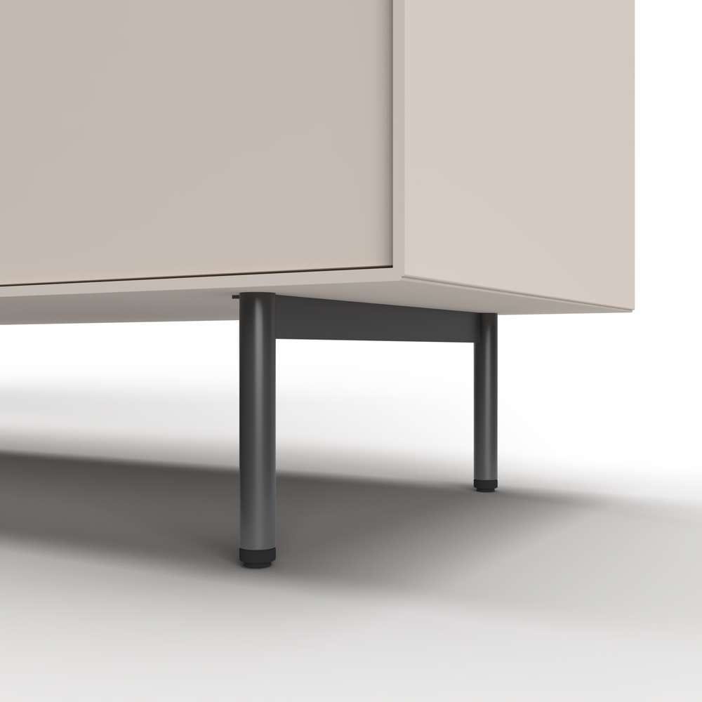 LeGer Home by Lena Gercke Buffet haut »Essentials, Sideboard, Kommode, Anrichte, Schrank, Stauraumschrank« Breite: 111 cm, UV lackiert, Push-to-open-Funktion