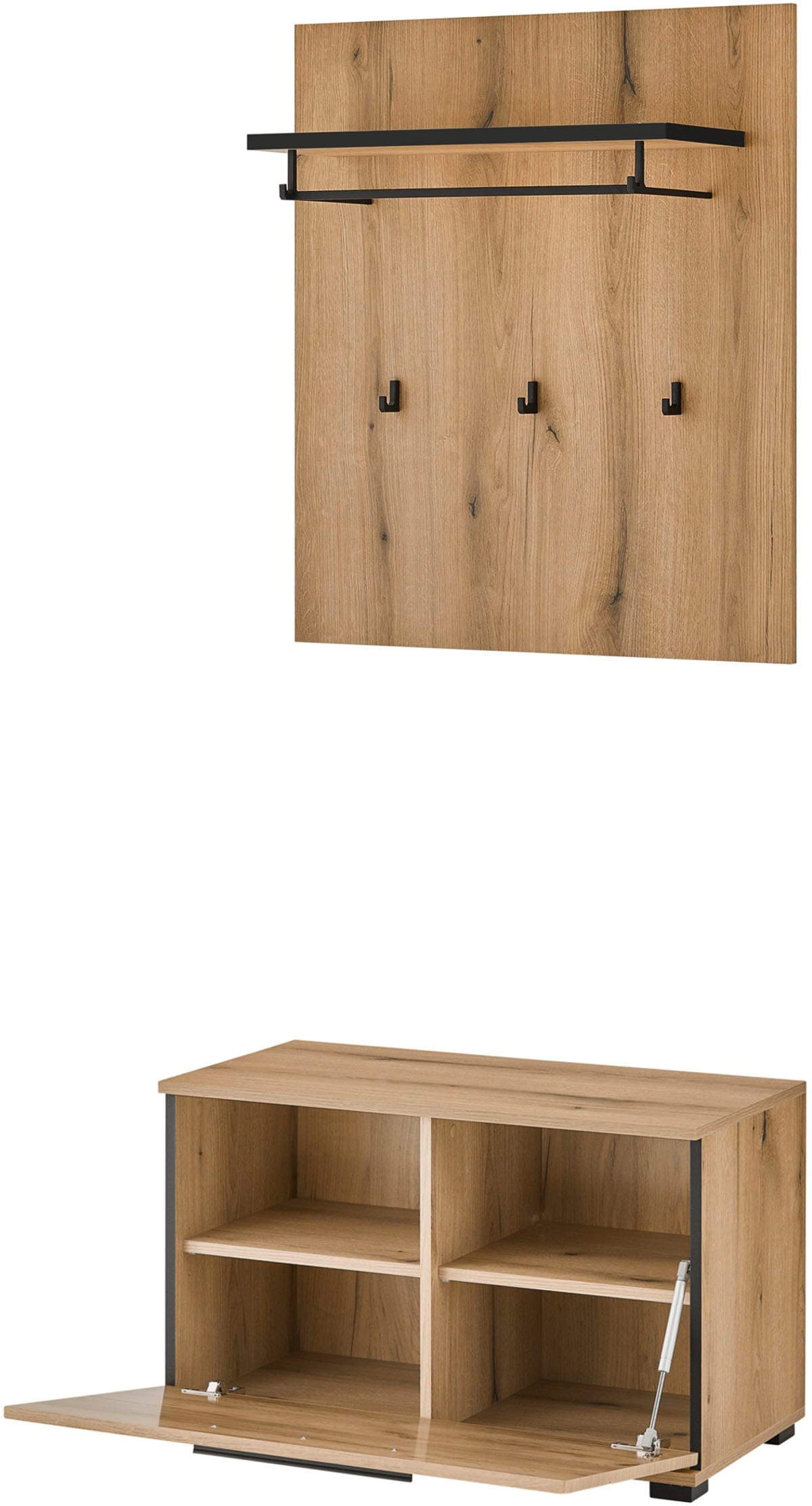 Home affaire Ensemble de vestiaires »Cantara, moderne Garderobe, Komplettset mit viel Stauraum« Komplett-Set, 2 cuis tlg.