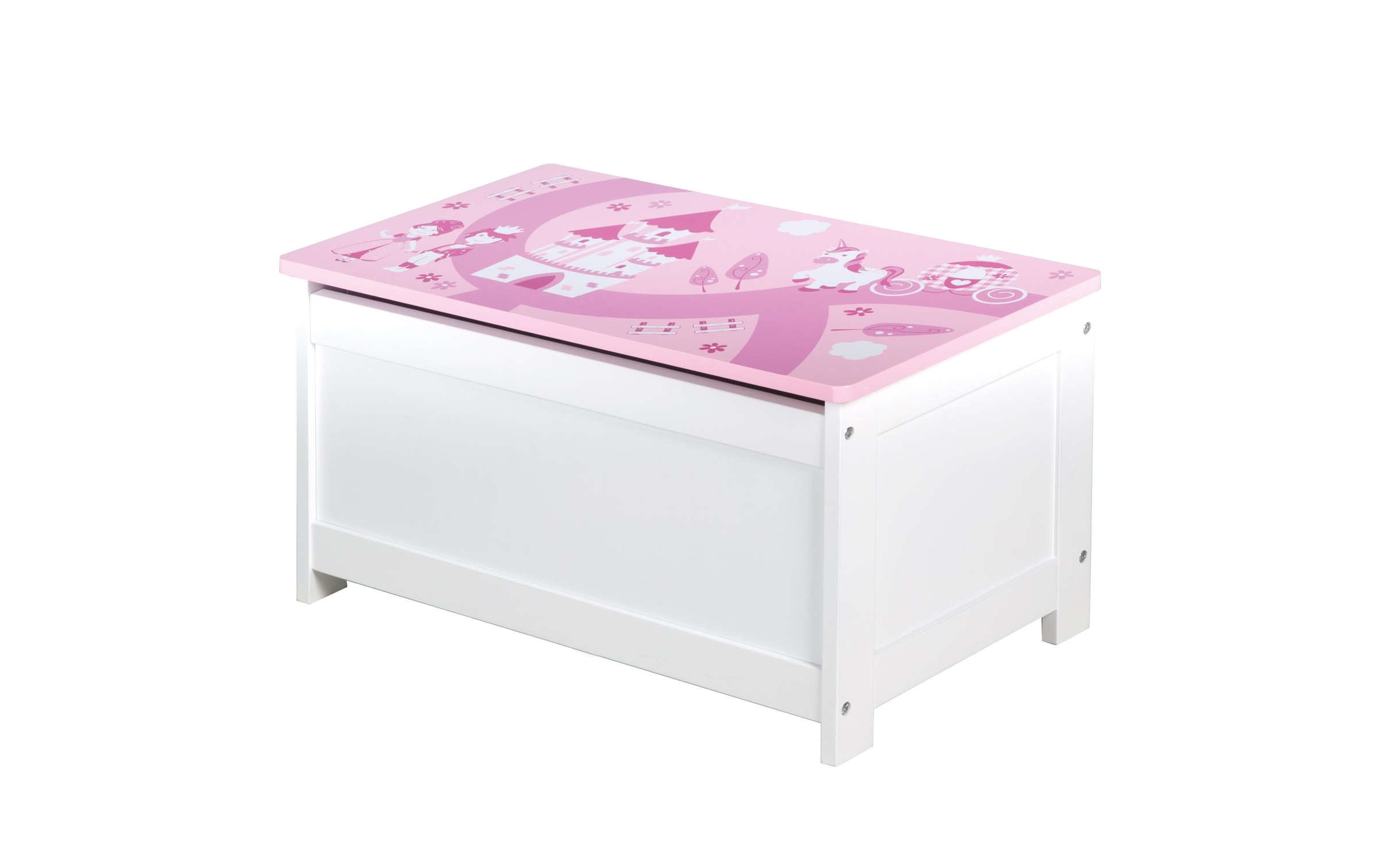 Image of roba® Kiste »Krone weiss/pin« bei Ackermann Versand Schweiz