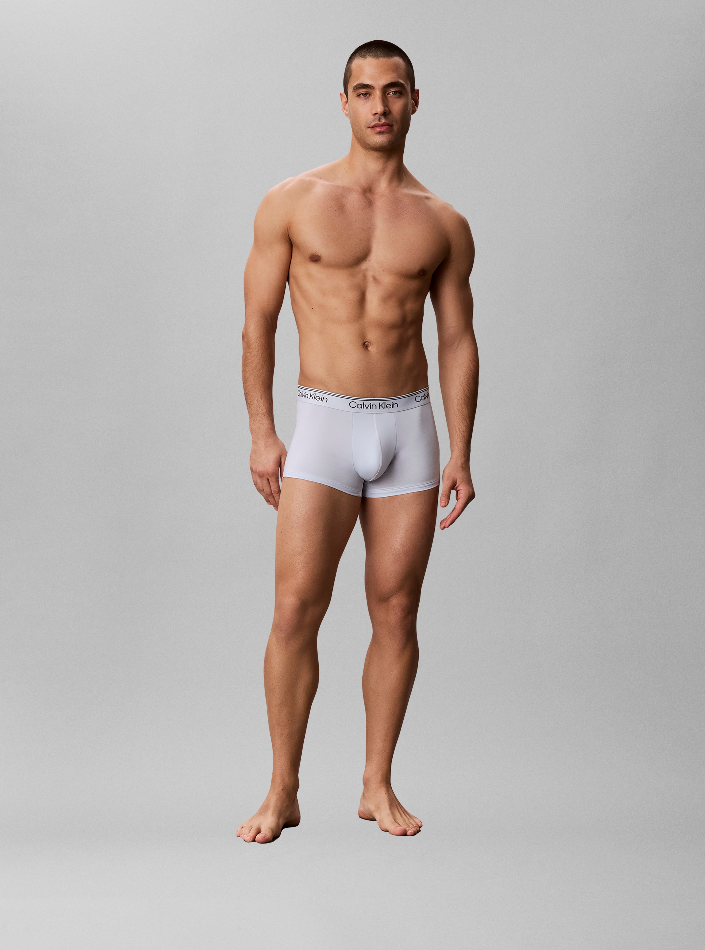 Calvin Klein Underwear Tronc »LOW RISE TRUNK 3PK« Paquet, pack de 3,  coupe régulière avec ceinture élastique