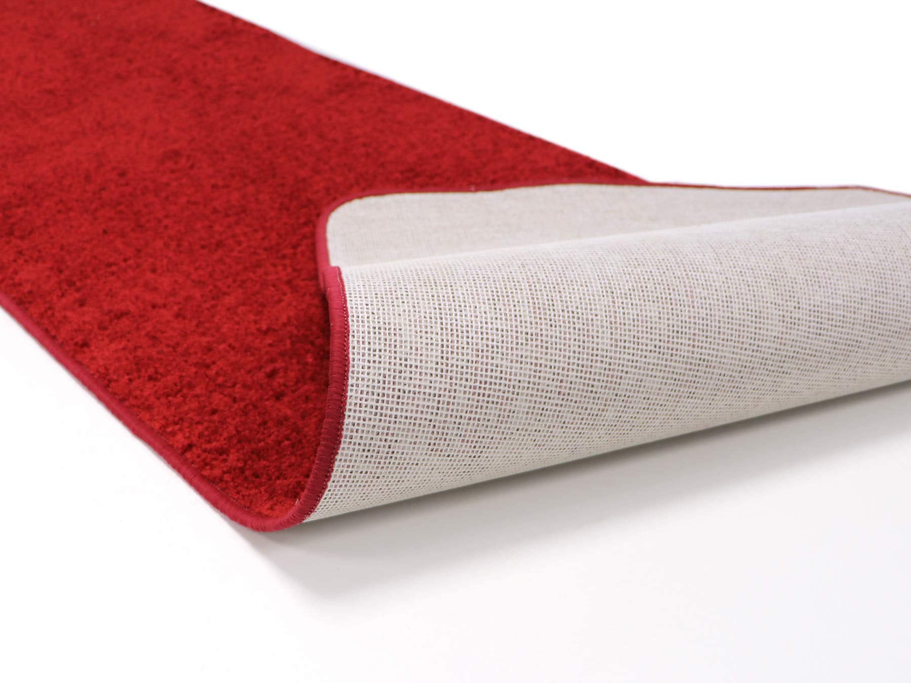 Primaflor-Ideen in Textil Läufer »Teppich MUMBAI«, rechteckig, 13 mm Höhe, Teppich-Läufer, weicher Kurzflor, Uni-Farben