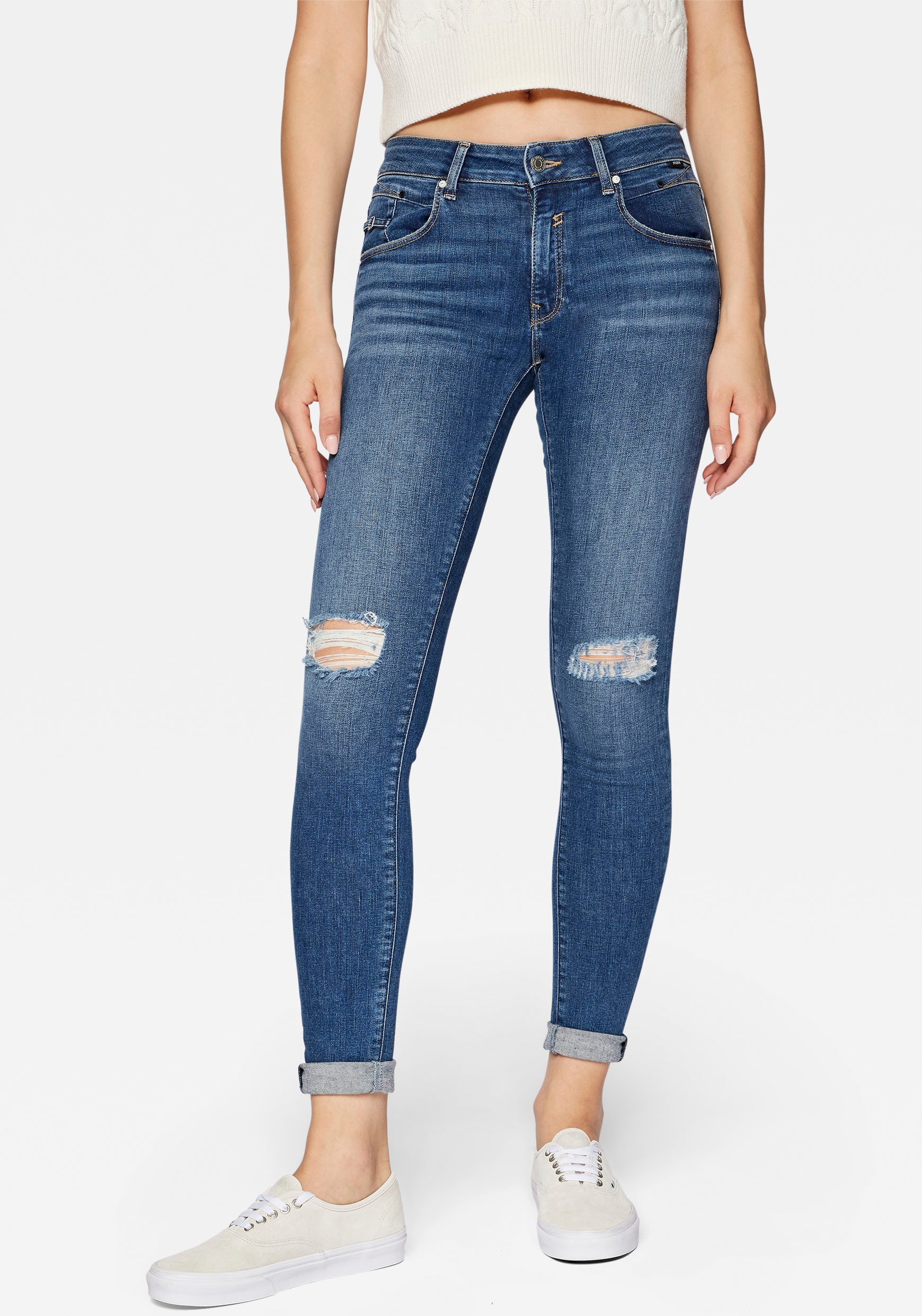 Mavi Skinny-fit-Jeans »Lexy«, mit Elasthan für den perfekten Tragekomfort-Mavi 1