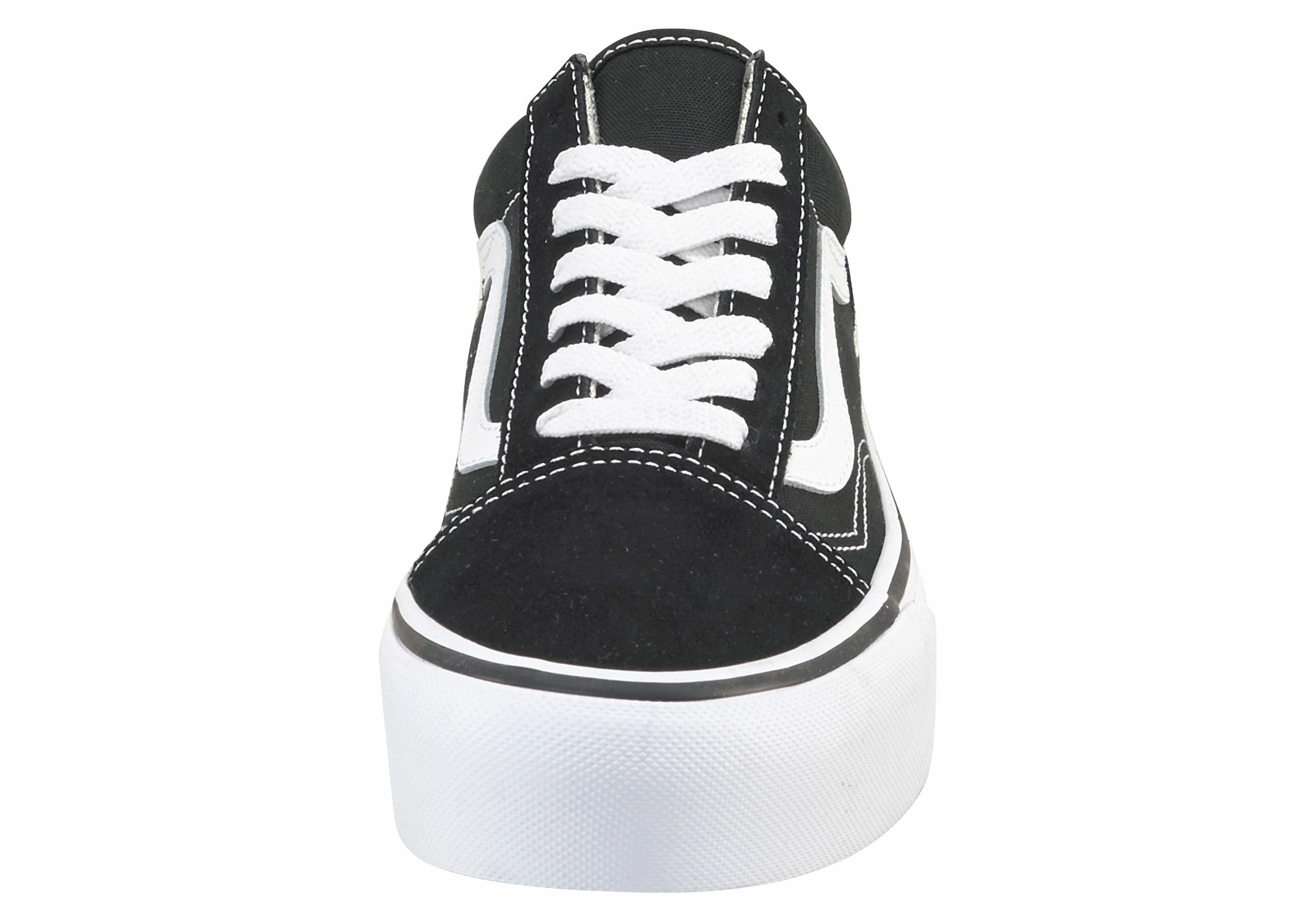 Vans Plateausneaker »Old Skool Platform«, aus textilem Canvas-Material