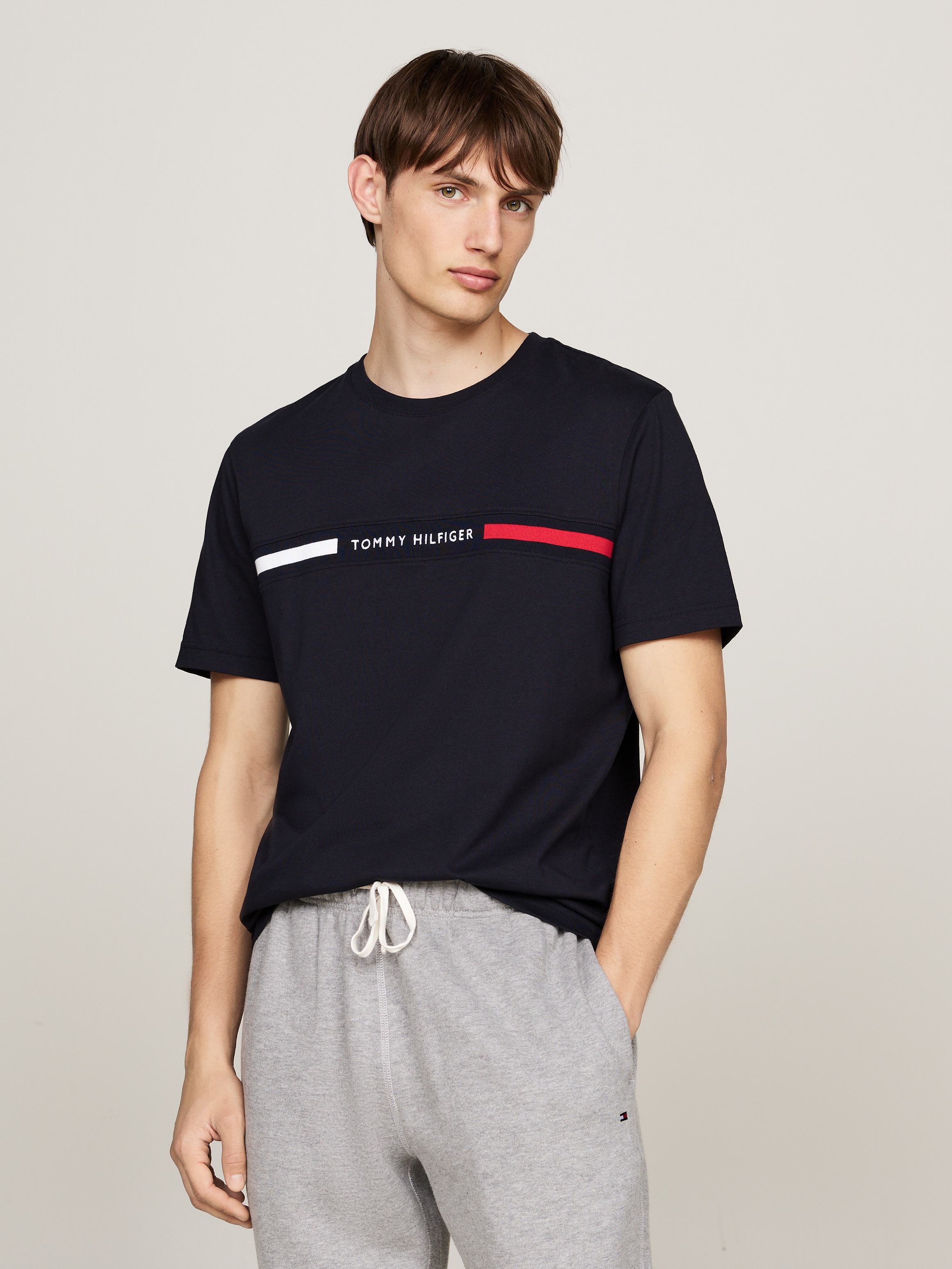 Tommy Hilfiger T-Shirt »HILFIGER CHEST INSERT TEE«