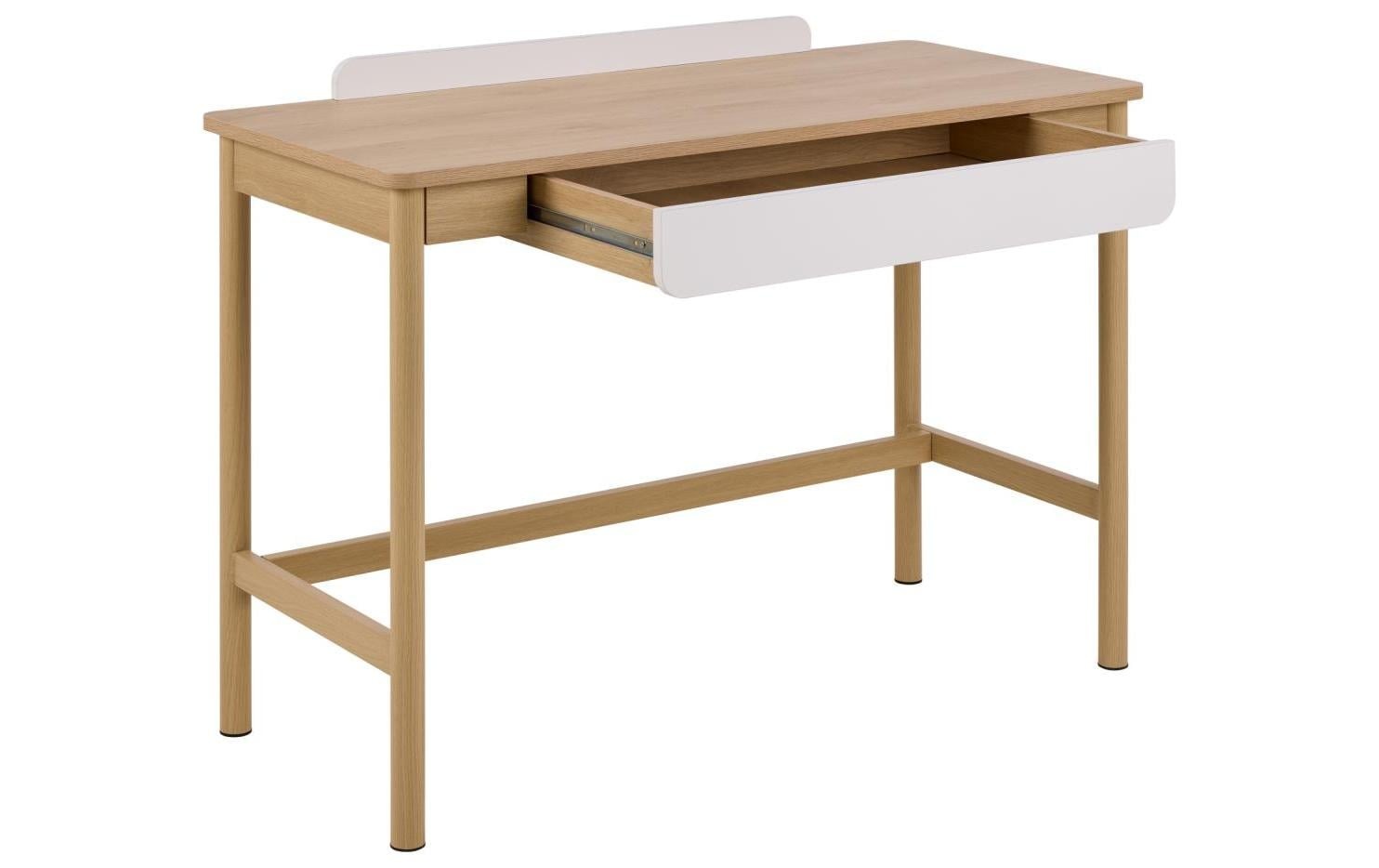AC Design Schreibtisch »Alpena, Arbeitstisch, Bürotisch, Tisch« Breite 120 cm, skandinavischer Stil, Holzoptik, beige, Schublade, FSC™