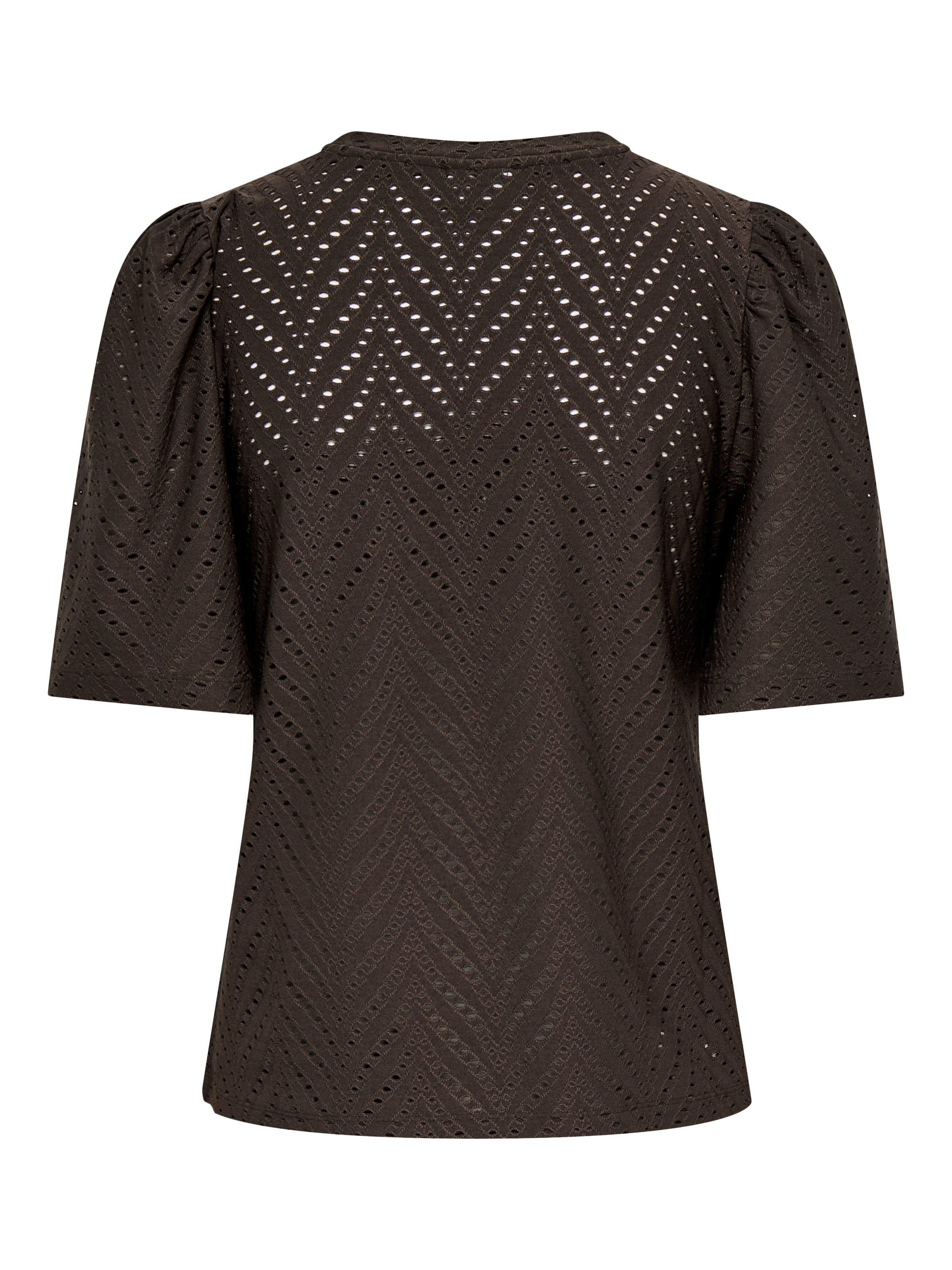 JDY Chemise en dentelle »JDYCARLA CATHINKA S/S TOP JRS NOOS« Kunstfaser, regular fit