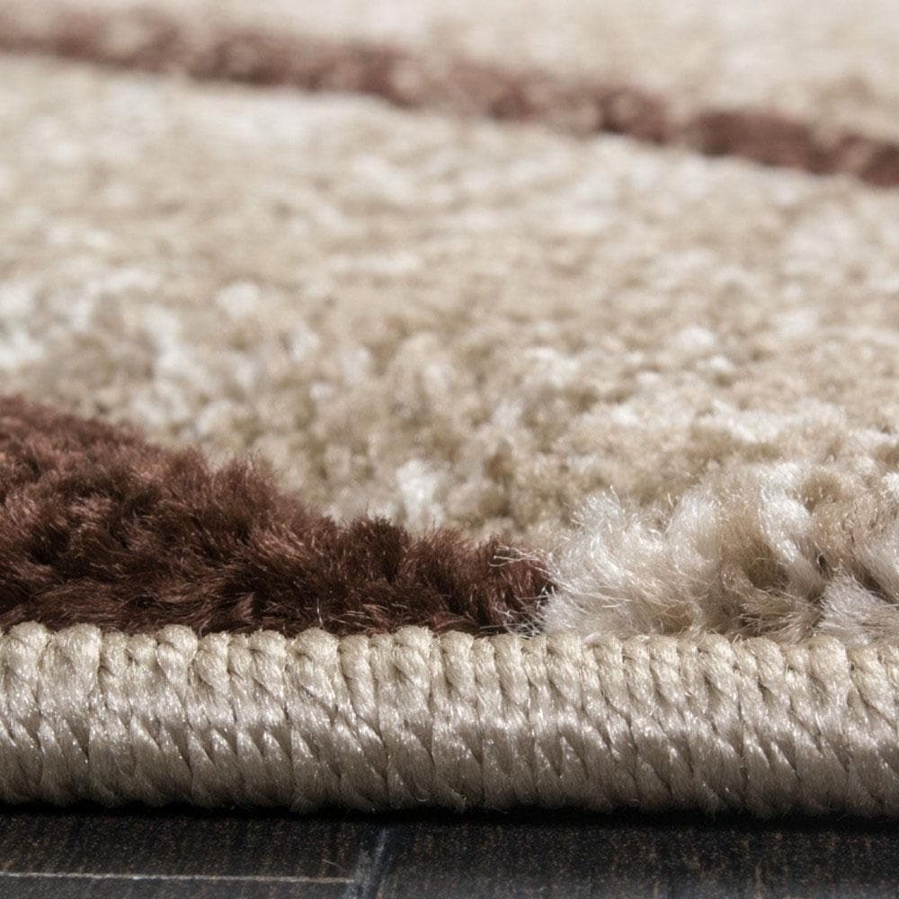 Paco Home Teppich »Brillance 758«, rechteckig, 18 mm Höhe, Kurzflor, modernes geometrisches Design, auch als Läufer
