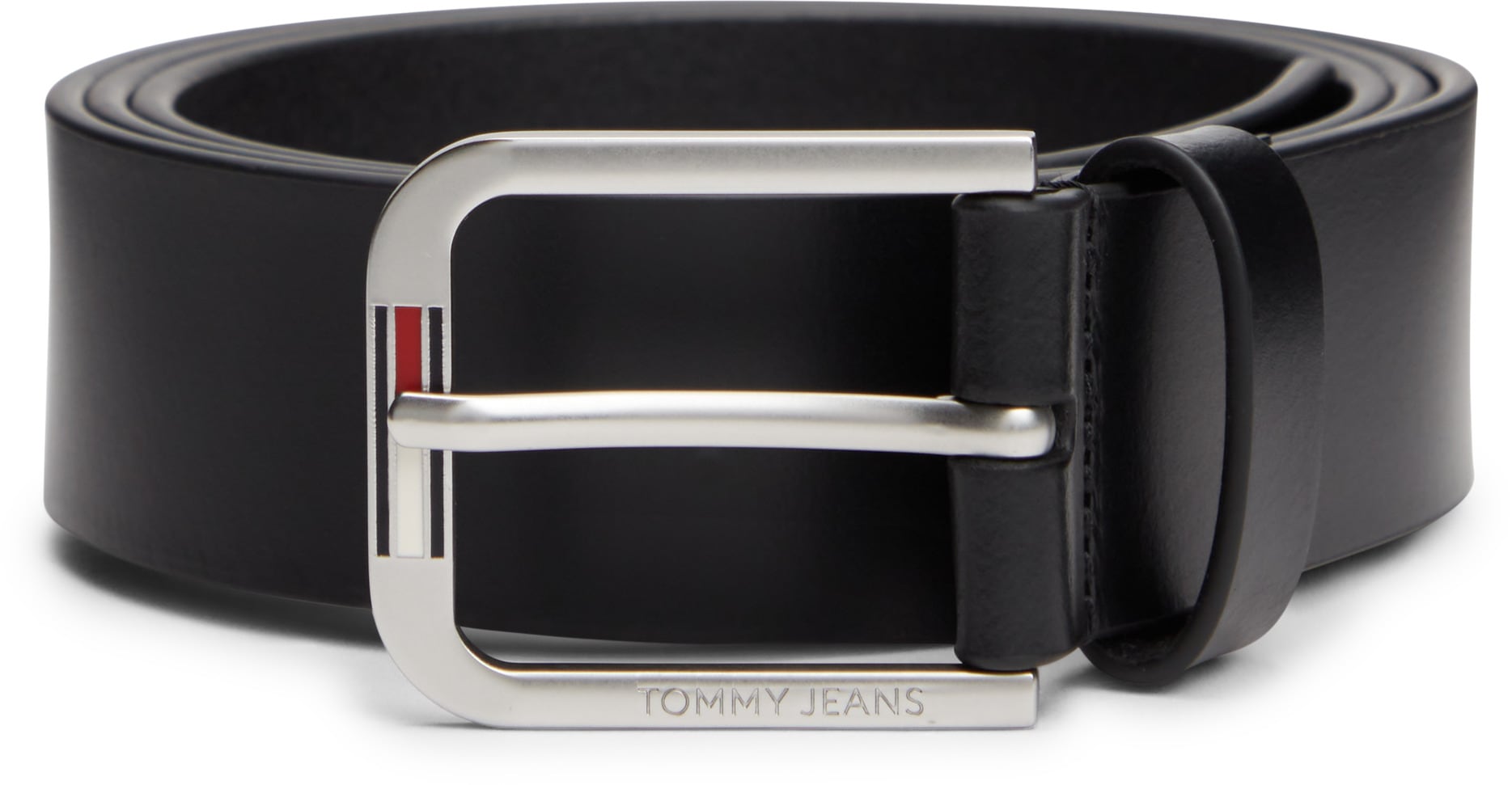 Tommy Jeans Ledergürtel »TJM AUSTIN« 3,5 cm, glattes Finish, quadratische Schnalle