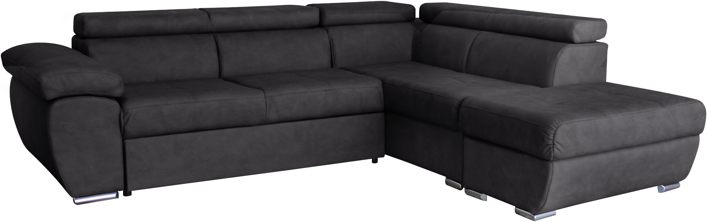 GEPADE Ecksofa »Fina, L-Form«, mit Schlaffunktion, verstellbaren Kopfstützen und Stauraum