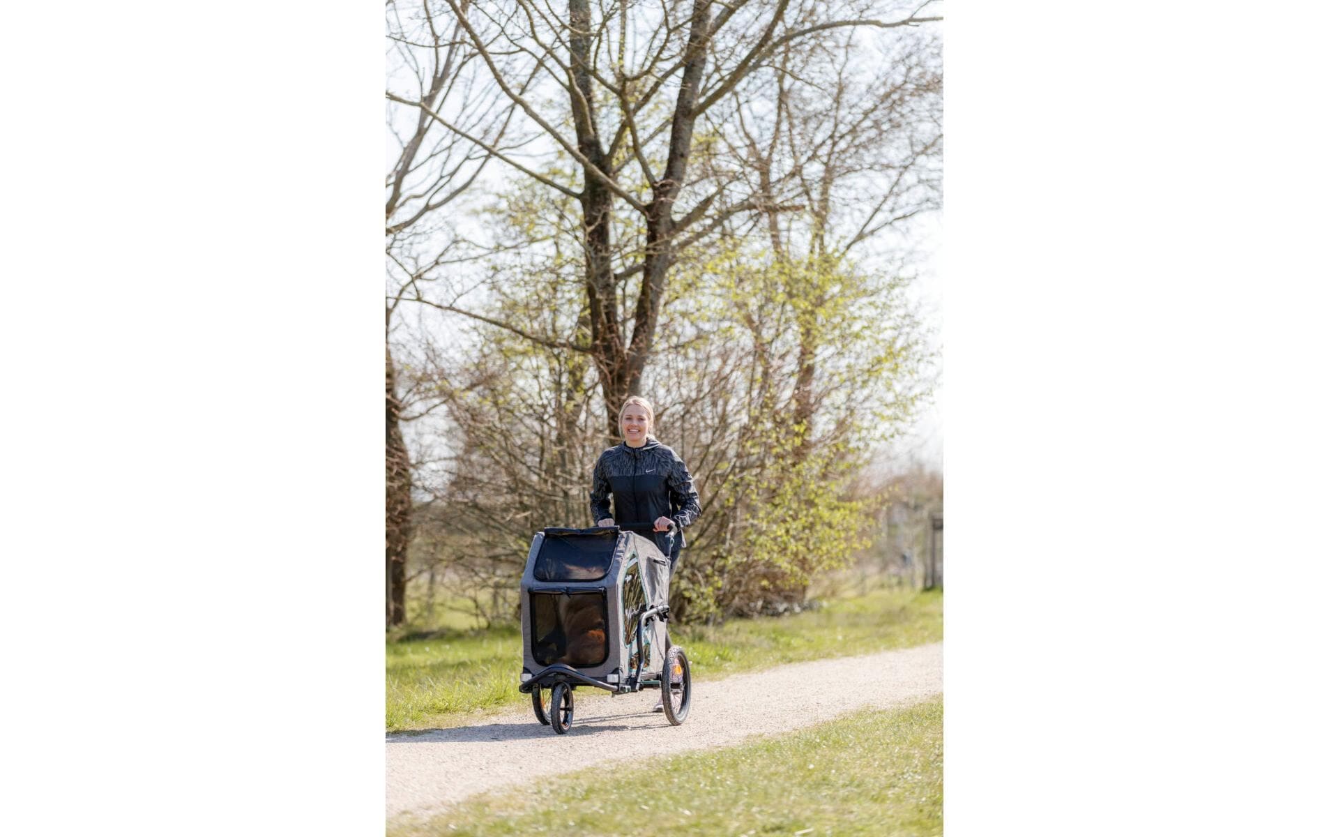 TRIXIE Fahrradträger-Erweiterung »Grau/Salbei«