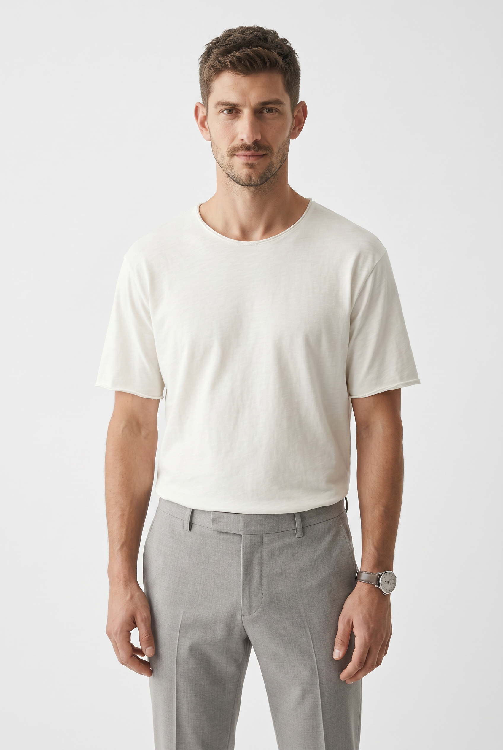 Marc O'Polo DENIM T-shirt détendu en jersey slub doux
