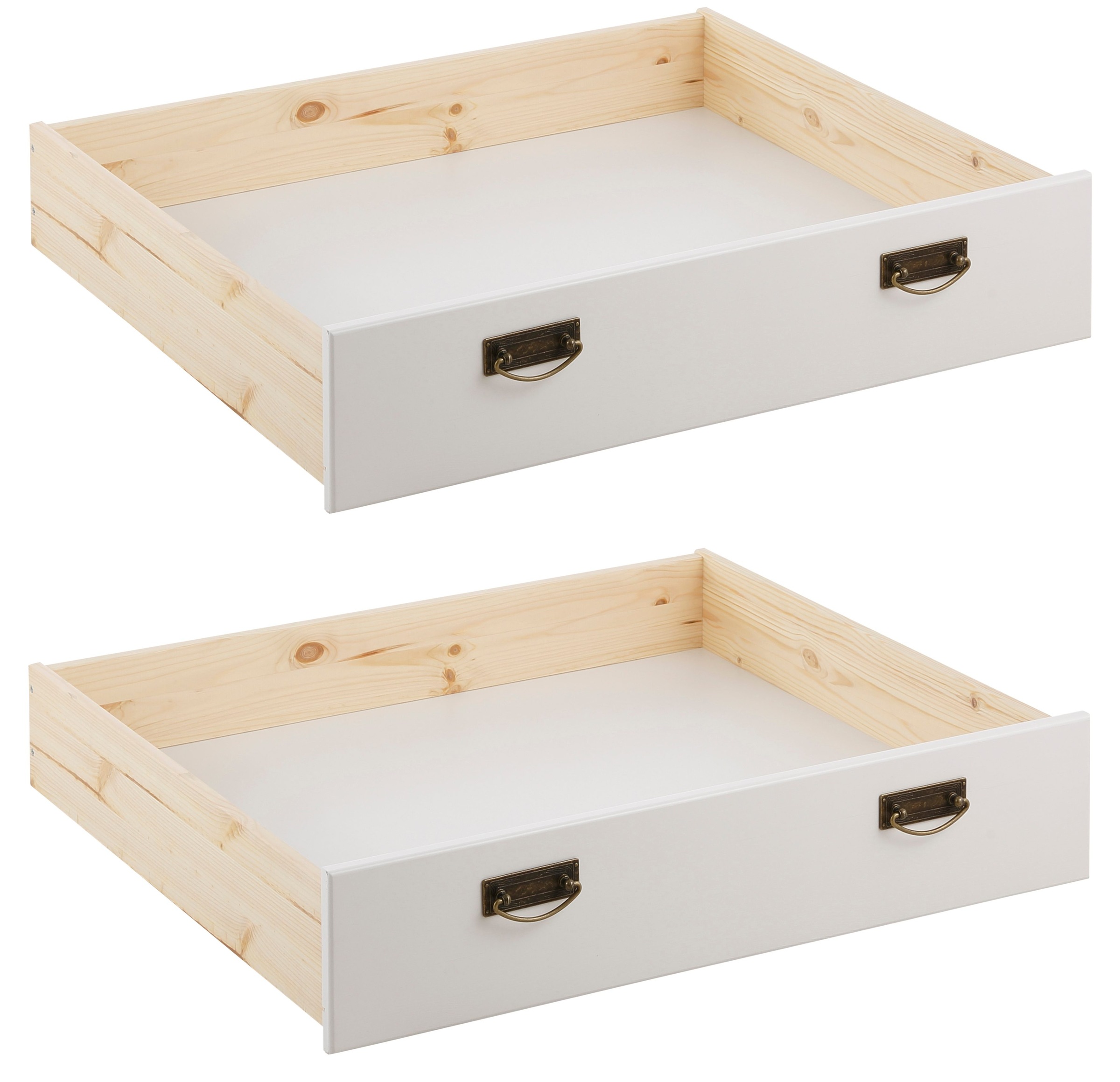 Image of Home affaire Schublade »Madrid«, aus Massivholz, der Unterboden ist aus einer Hartfaserplatte bei Ackermann Versand Schweiz