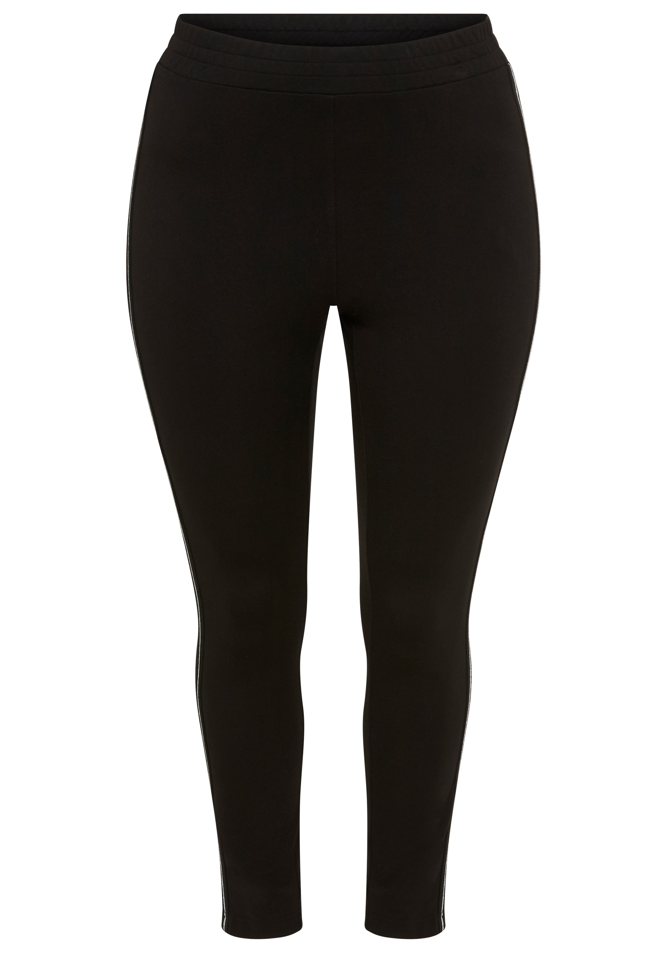 Laura Scott CURVE Pantalon en jersey »Grosse Grössen«  avec couture de selle au dos pour un bon ajustement