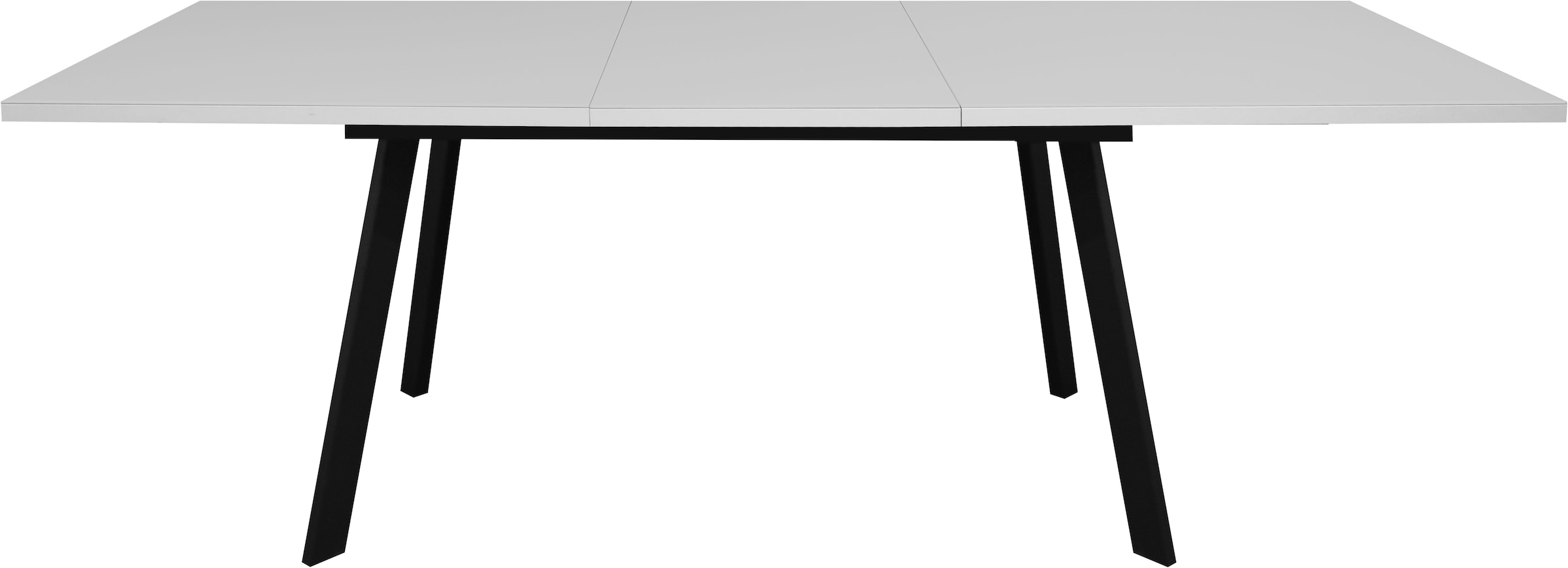 Mäusbacher Esstisch »Imola TOPSELLER!«, (OTTOs Choice Tisch), Mäusbacher Esstisch, Breite 160 cm, mit Glasoberplatte, 4 Metallfüsse