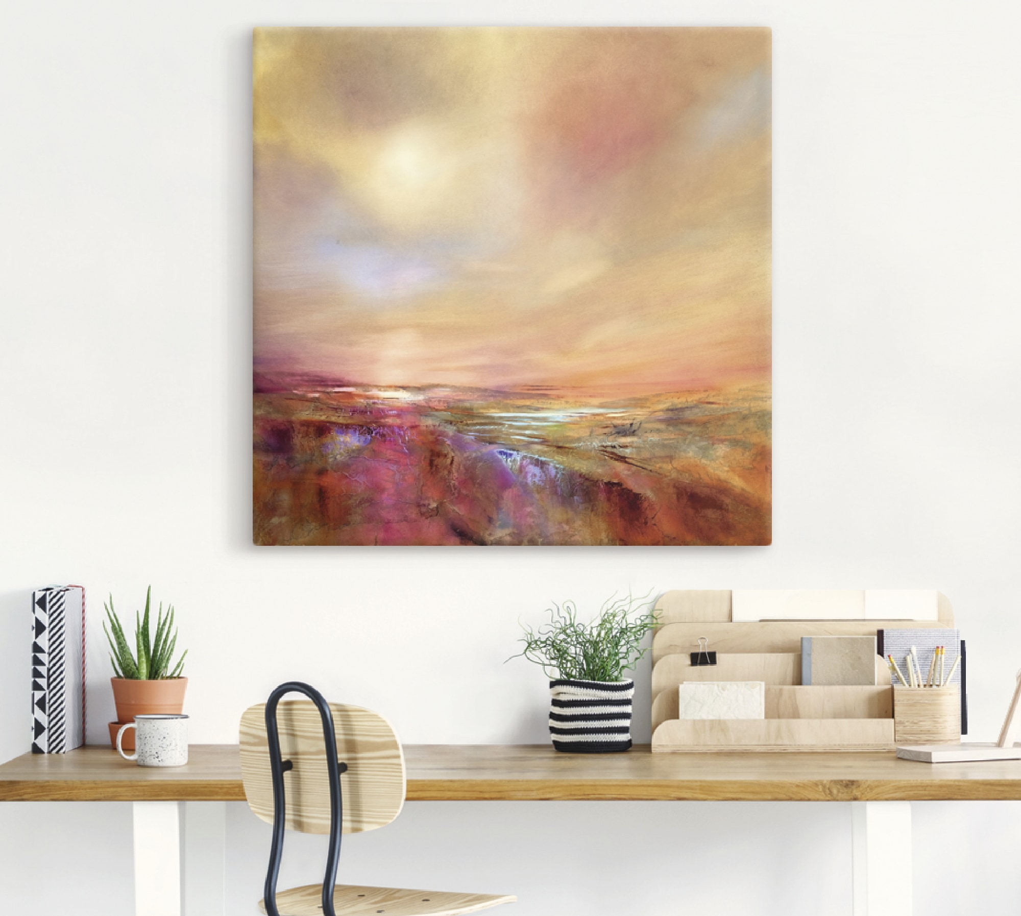 Artland Tableau sur toile »Den Himmel berühren« 1 cuis tlg. auf Keilrahmen gespannt