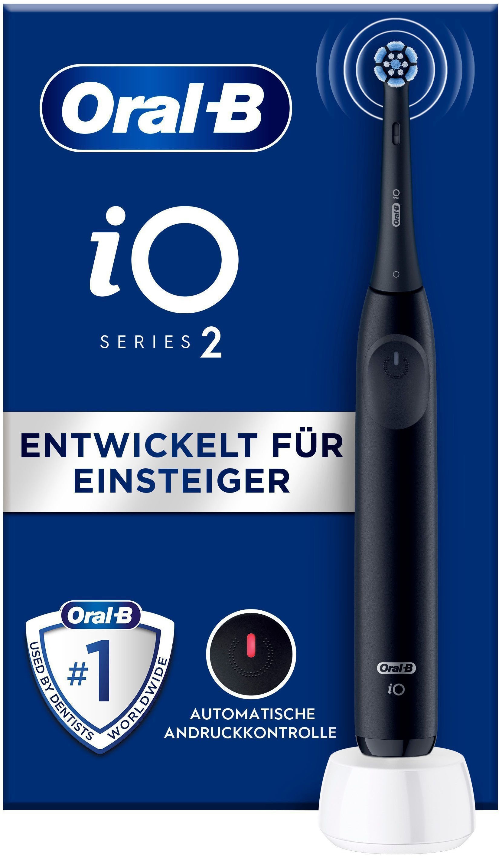 Image of Oral-B Elektrische Zahnbürste "iO Series 2" 1 Stk. Aufsteckbürsten für die sanfte Reinigung