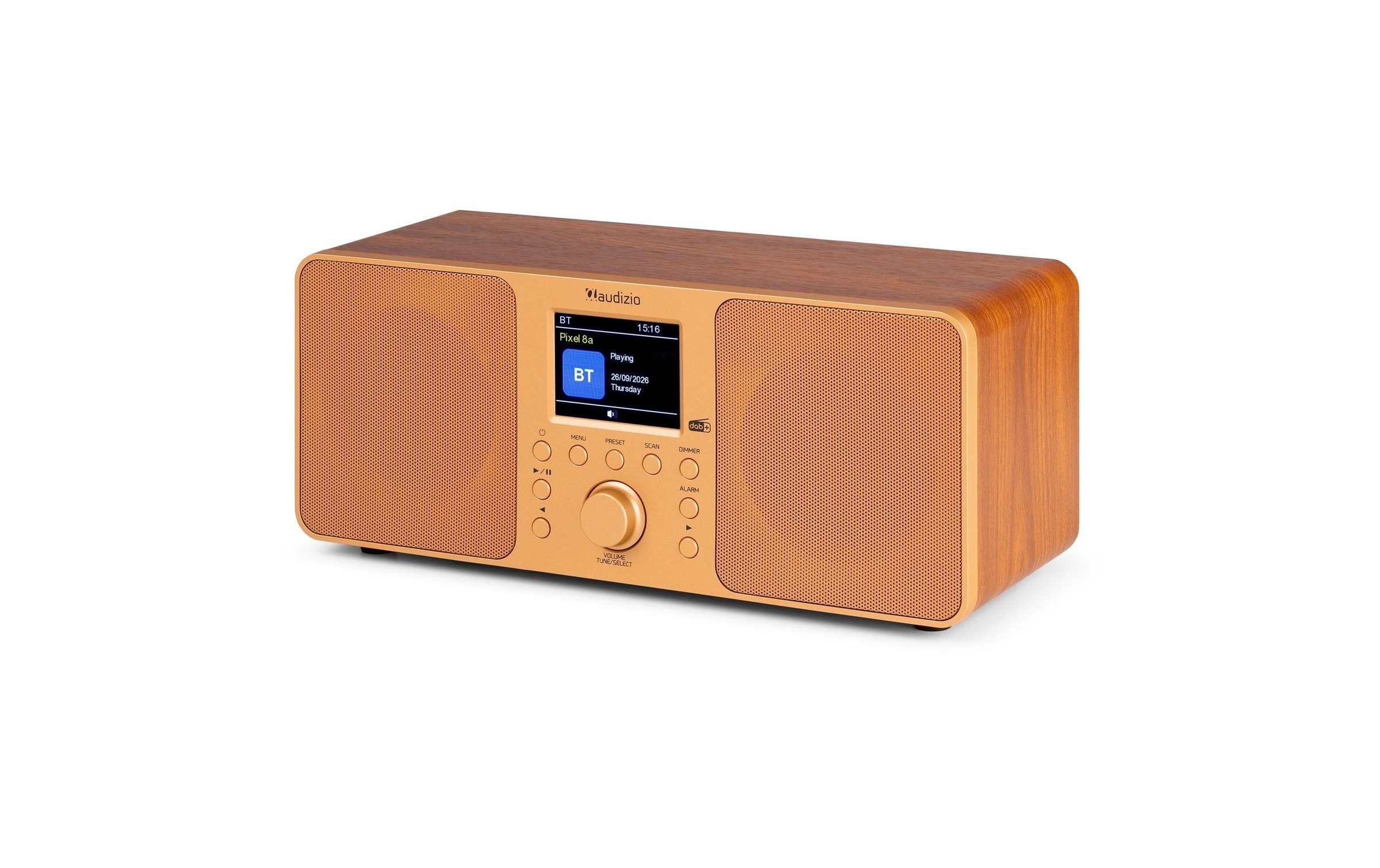 AUDIZIO Digitalradio (DAB+) »Genua-CU DAB+/FM Radio mit Bluetooth, Stereo« ( )