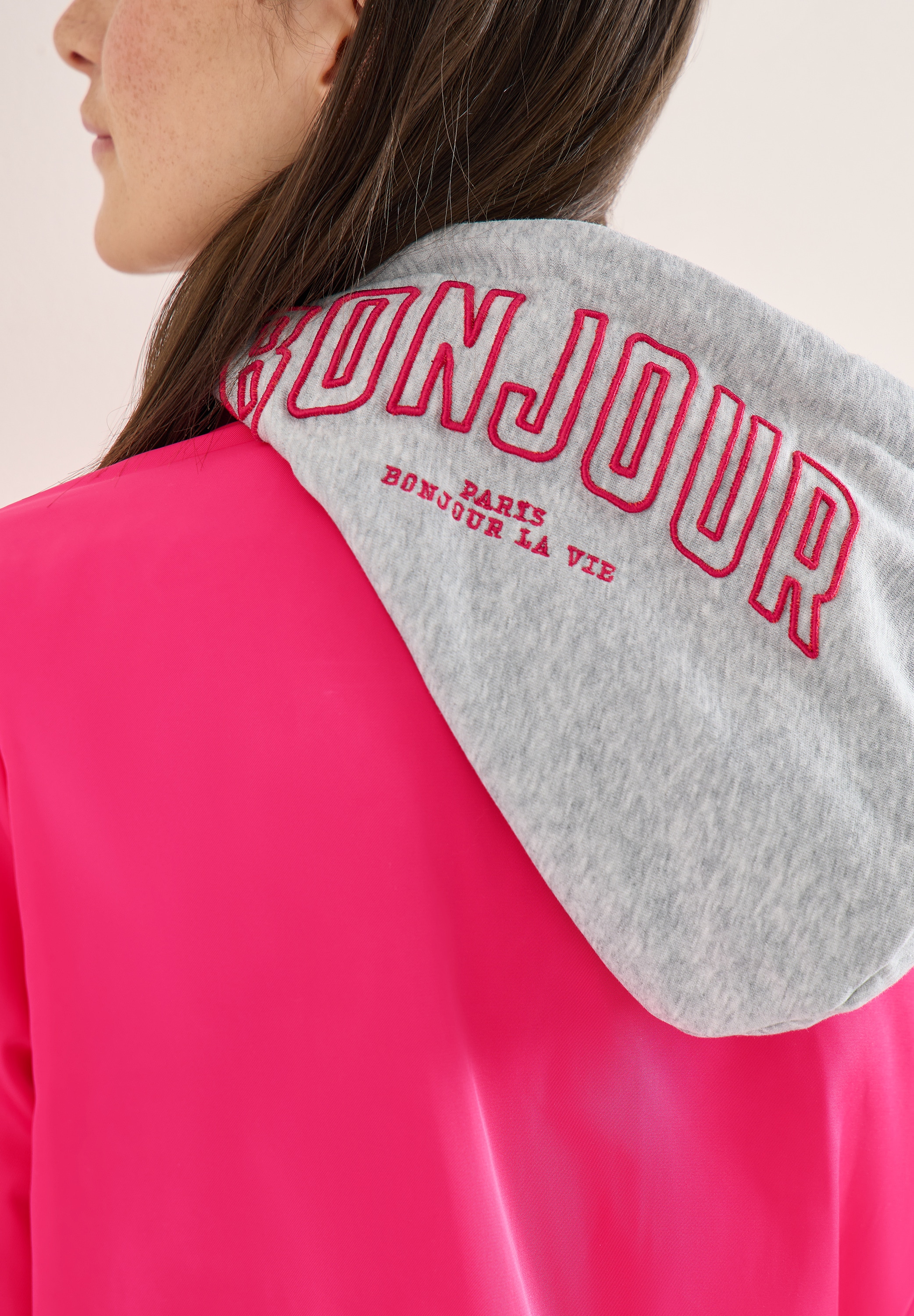 Cecil Blouson mit Kapuze mit  abnehmbarer Sweat-Kapuze