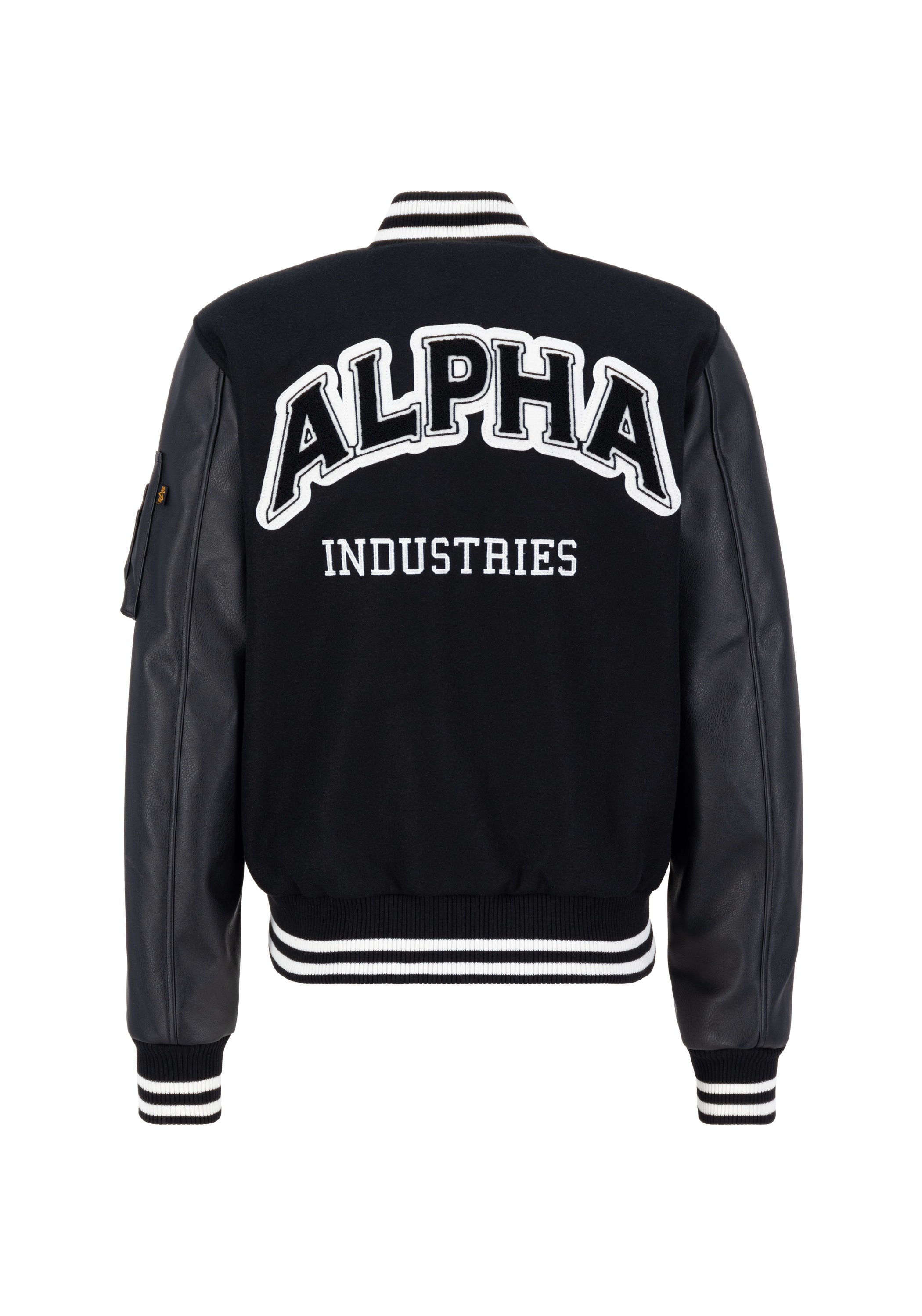 Image of Alpha Industries Collegejacke "PU College Jacket Light"