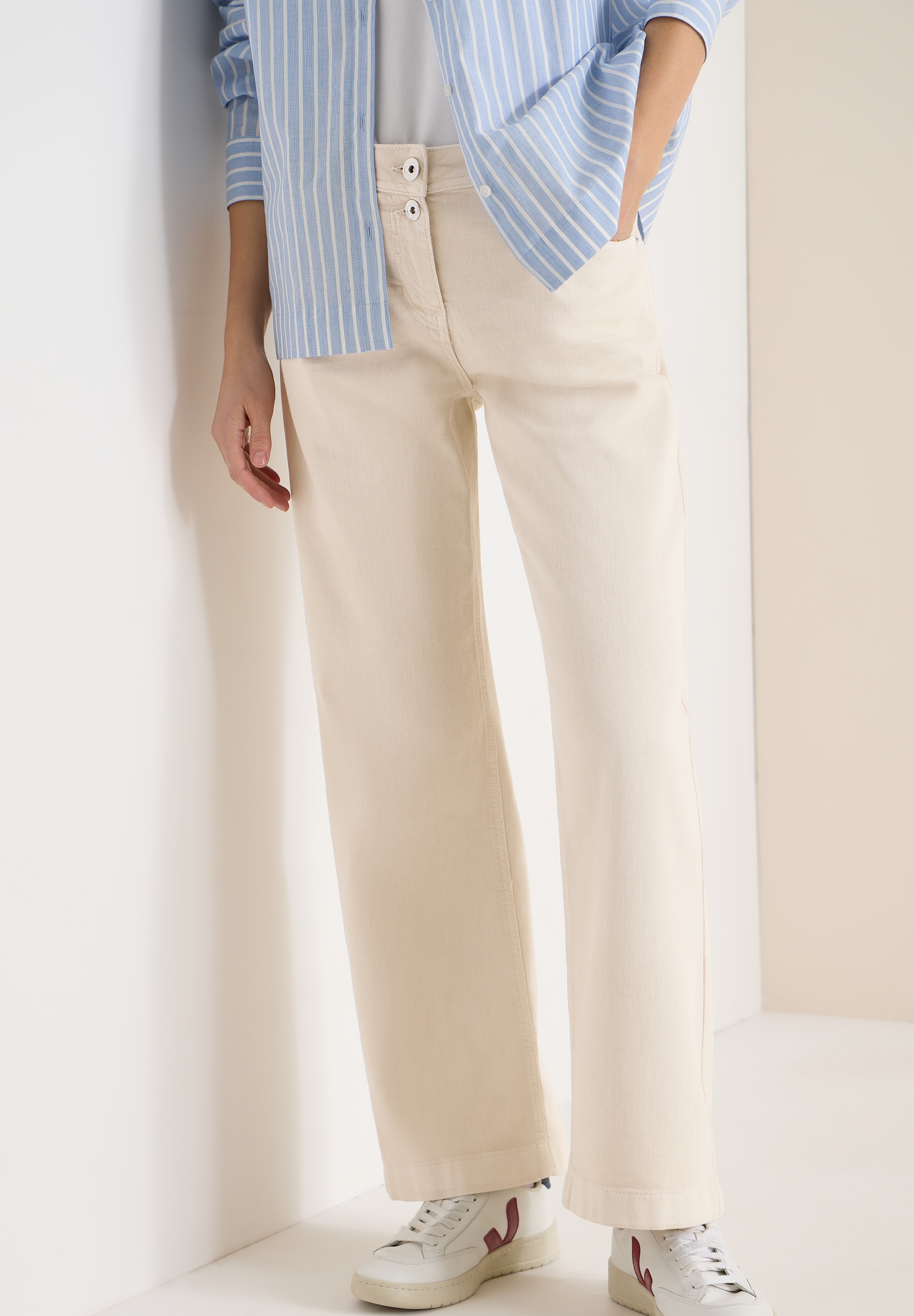 Image of Cecil Weite Jeans "Style NEELE" im 5-Pocket-Style, im Loose Fit
