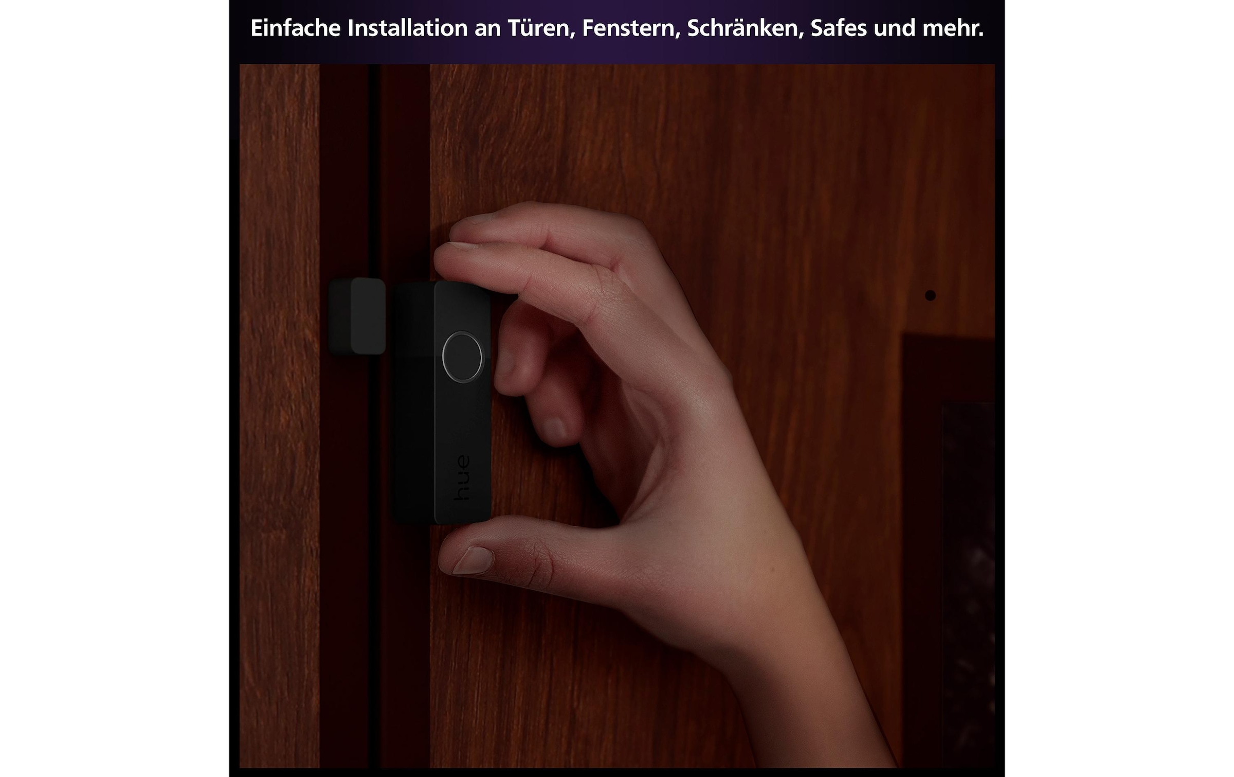 Philips Hue Bewegungsmelder »Secure Doppelpack Schwarz«