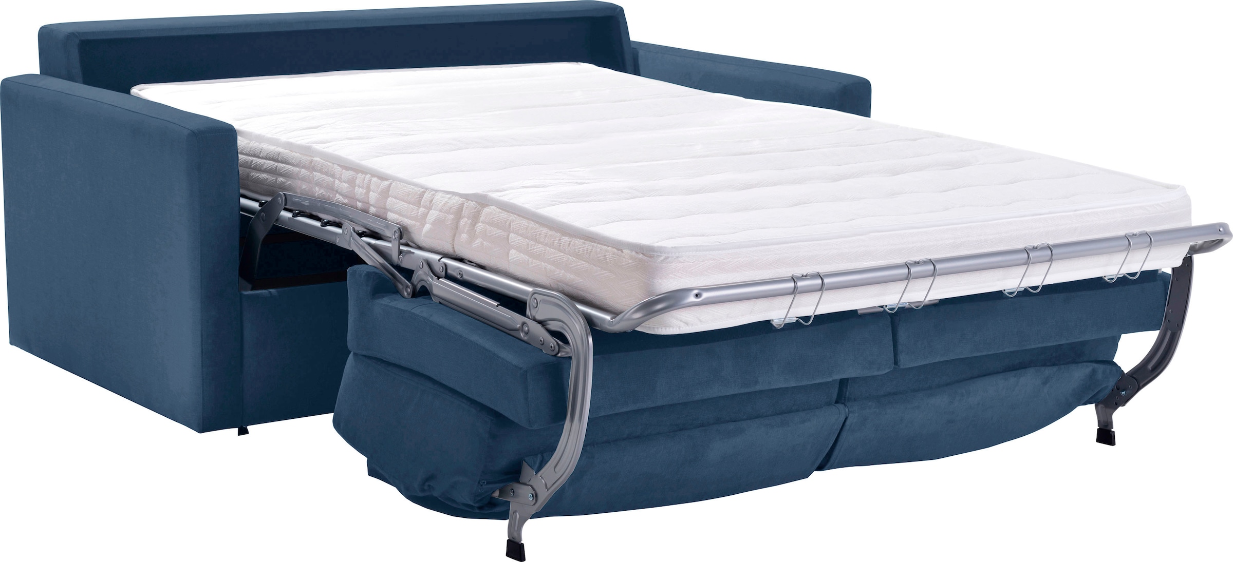 Places of Style Schlafsofa »Goldfarbenpoint 162 cm, Dauerschläfer, Liegefläche 120/200cm,«, 2-Sitzer mit Bettfunktion, Bonell-Federkernmatratze