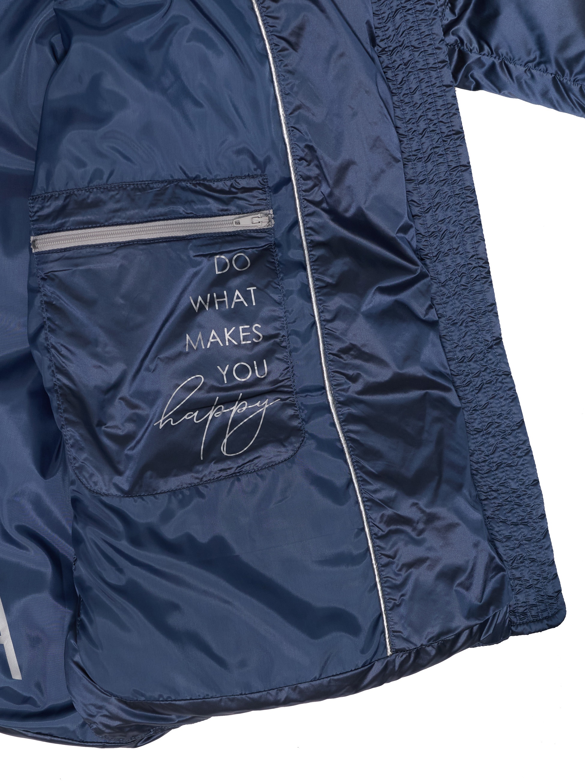 MANISA Steppjacke, mit Kapuze, mit Stehkragen, Kapuze und elastischem Ärmelsaum