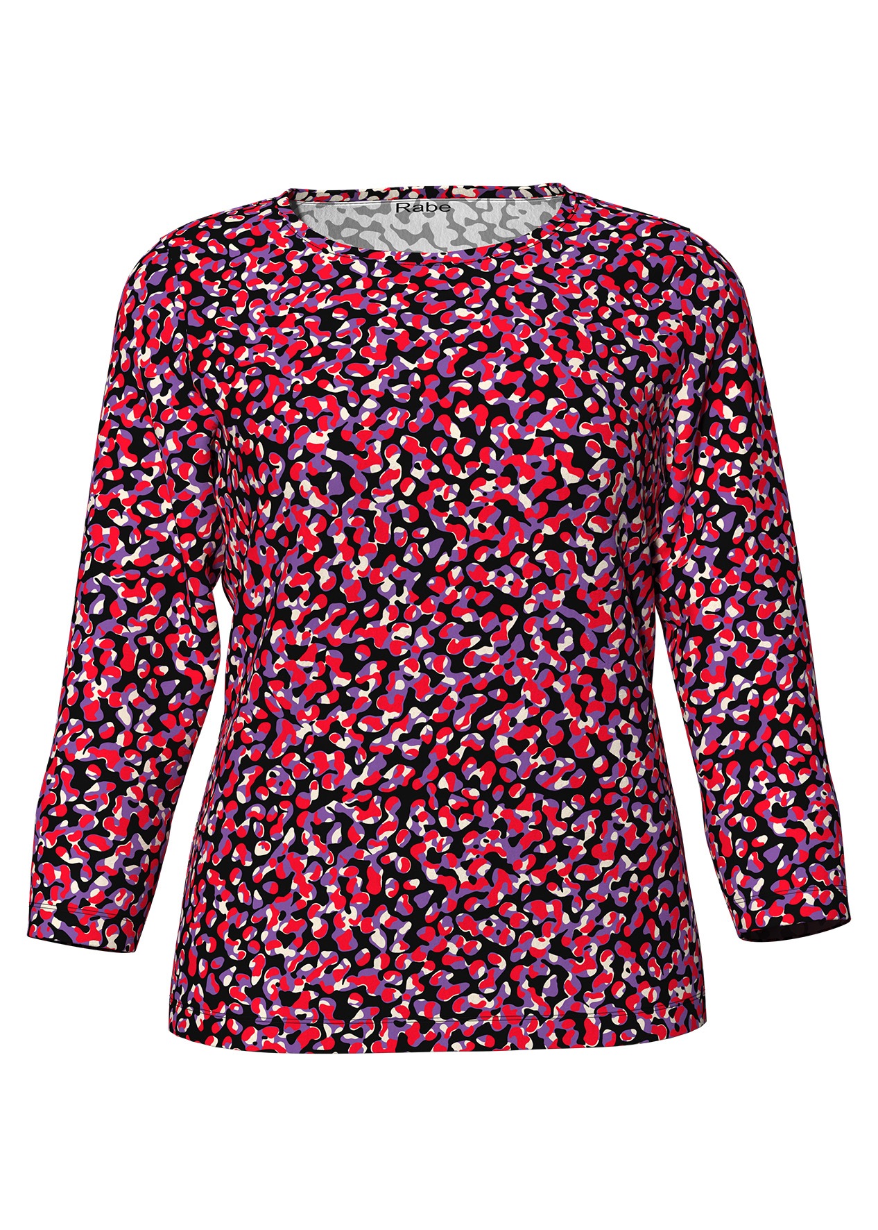 Rabe T-shirt à manches 3/4 Sommershirt mit All-Over Print