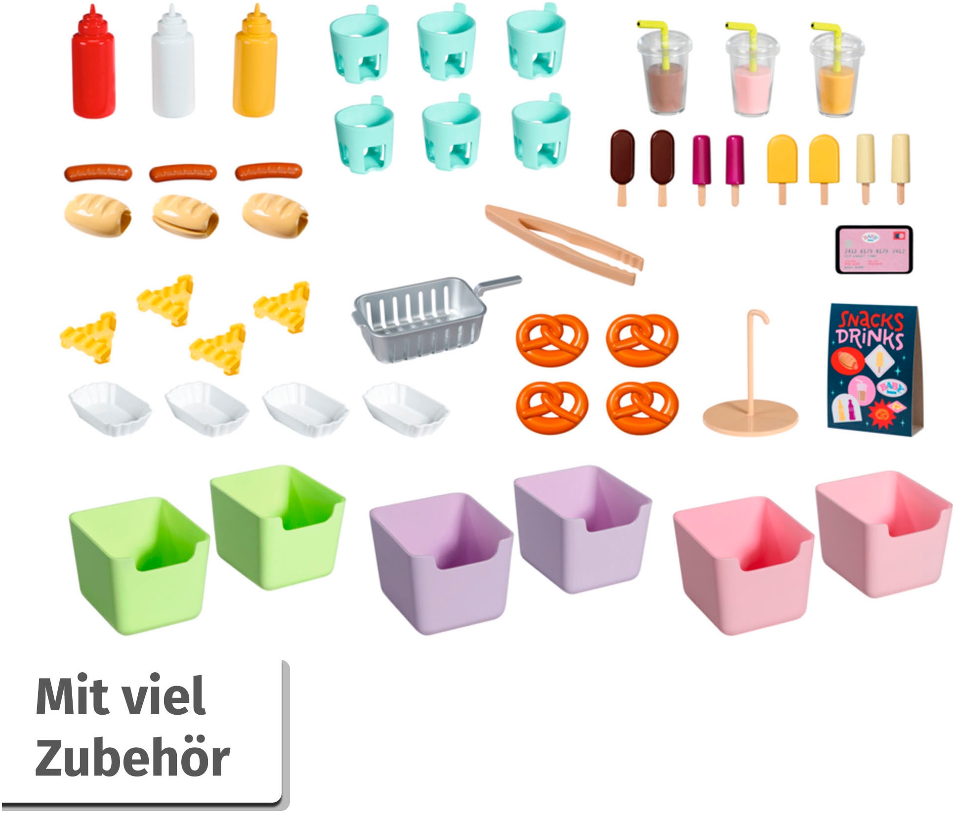 Baby Born Puppentisch »Snack Shop« mit Soundeffekt