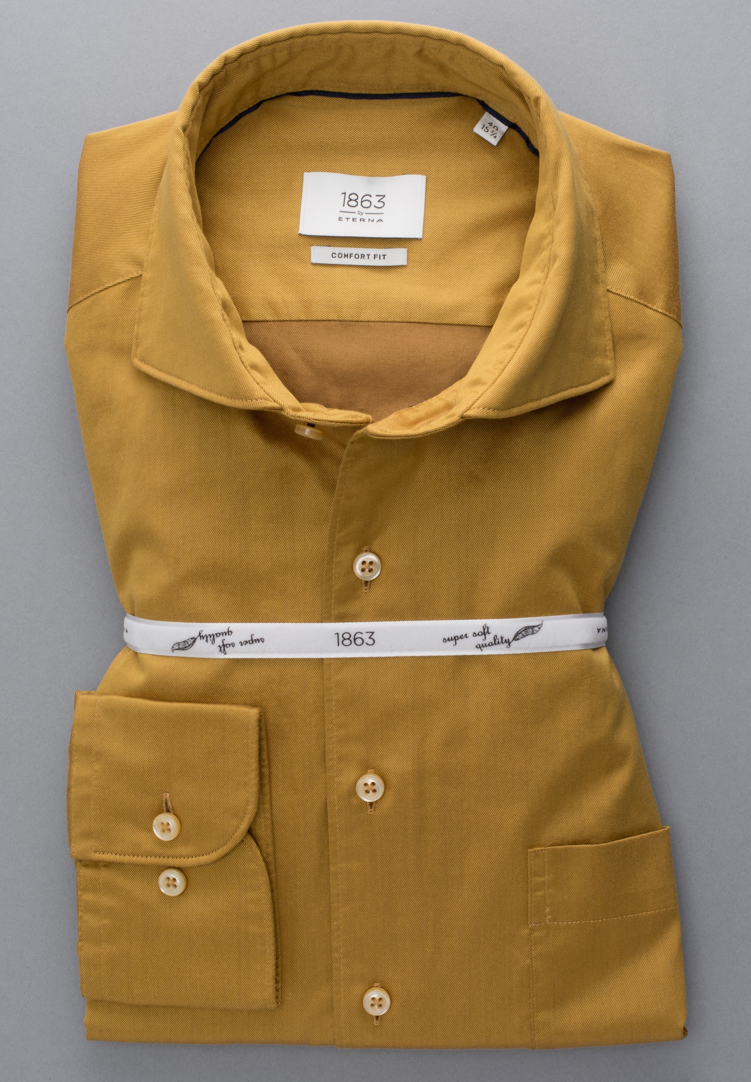 Eterna Chemise à manches longues »COMFORT FIT« EASY IRON (bügelleicht)